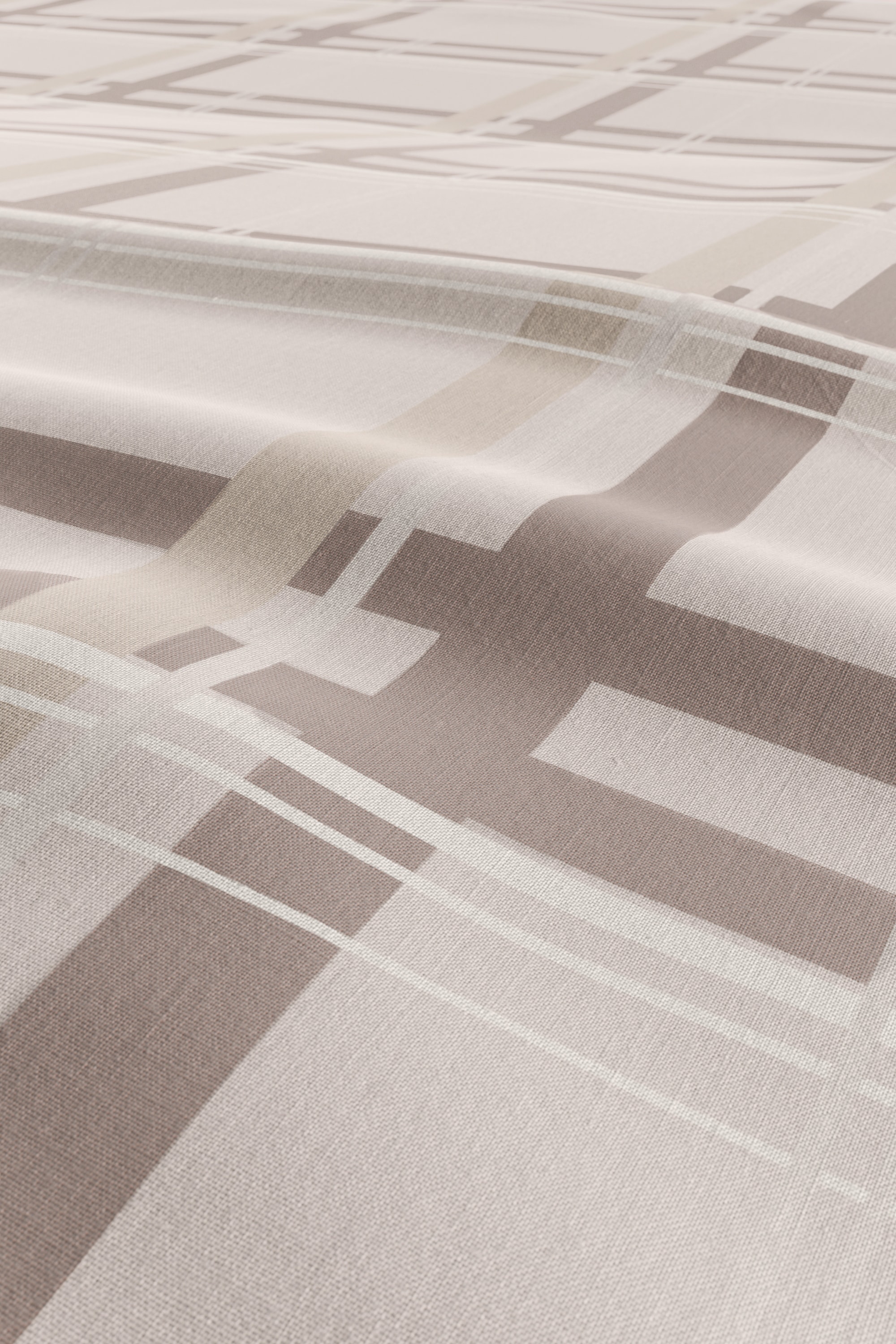 H.I.S Wendebettwäsche »Talin« 2 Stk. tlg. in Gr. 135x200 oder 155x220 cm, 100% Baumwolle, Karo-Design