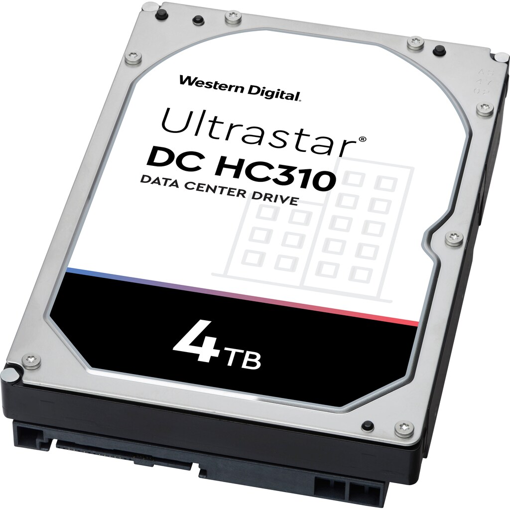 Western Digital HDD-Festplatte »Ultrastar DC HC310 4TB 512e«, 3,5 Zoll, Anschluss SATA, Bulk