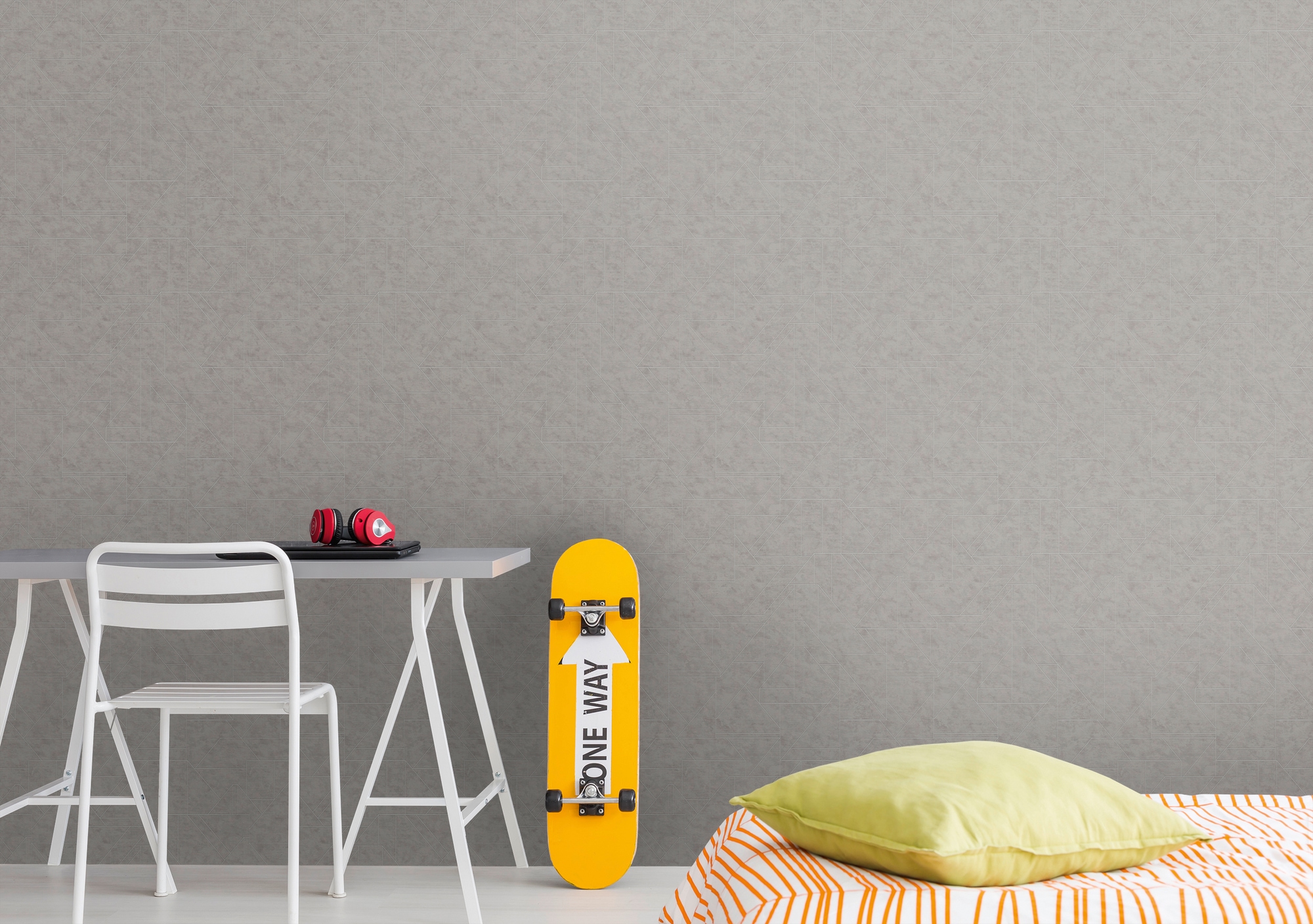 living walls Vliestapete »Metropolitan Stories. Travel Styles. Tapete mit Grafik«, metallic-Metall-Effekte-gemustert, Metallic-Tapete Grafisch Elegant Tapeten Wohnzimmer Schlafzimmer Flur