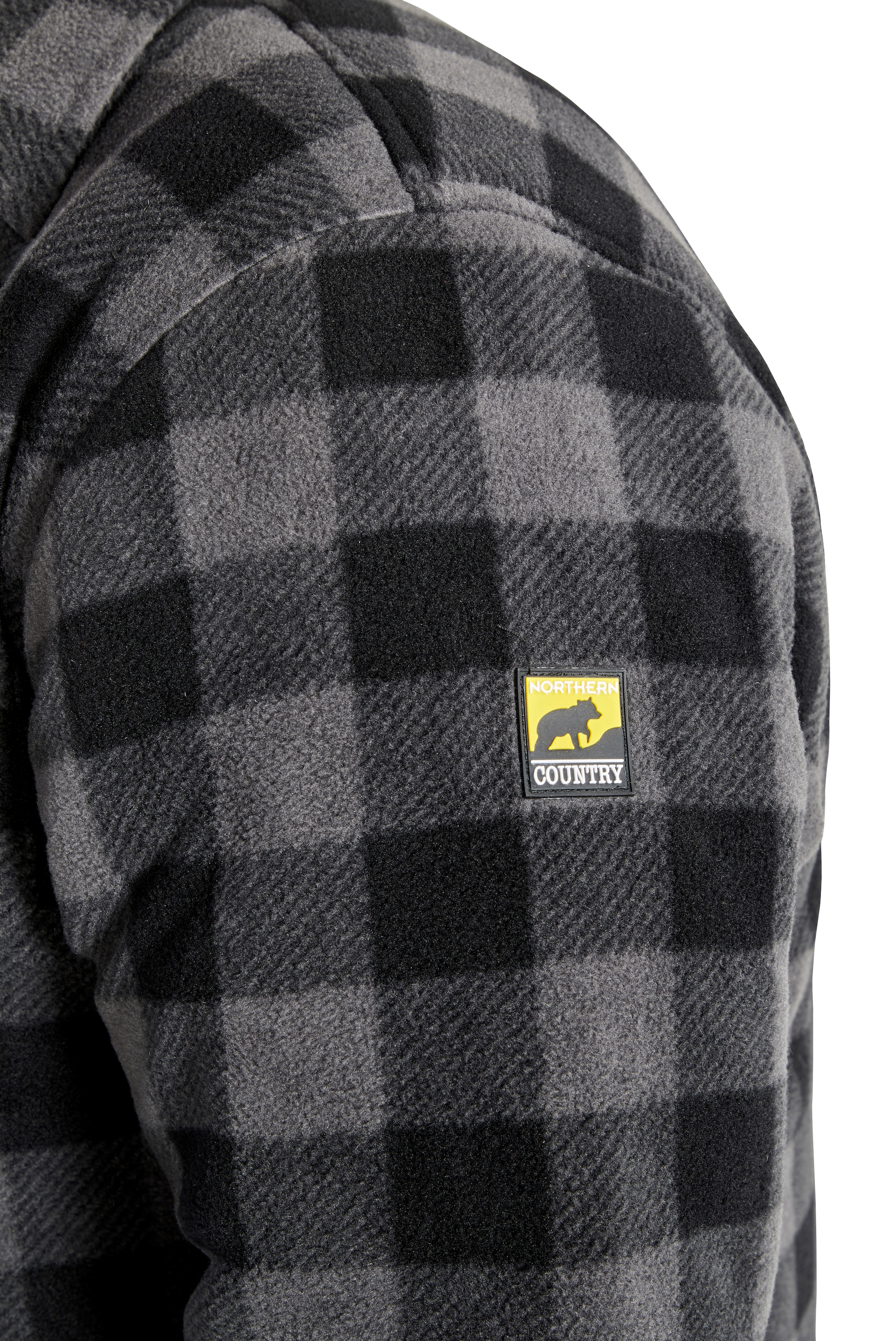 Northern Country Flanellhemd, warm gefüttert, mit 5 Taschen, mit verlängertem  Rücken, Logo auf dem Arm, zweifarbiges Karo, als Jacke offen oder Hemd  zugeknöpft zu tragen, wärmender und weicher Flanellstoff im Online-Shop  kaufen |