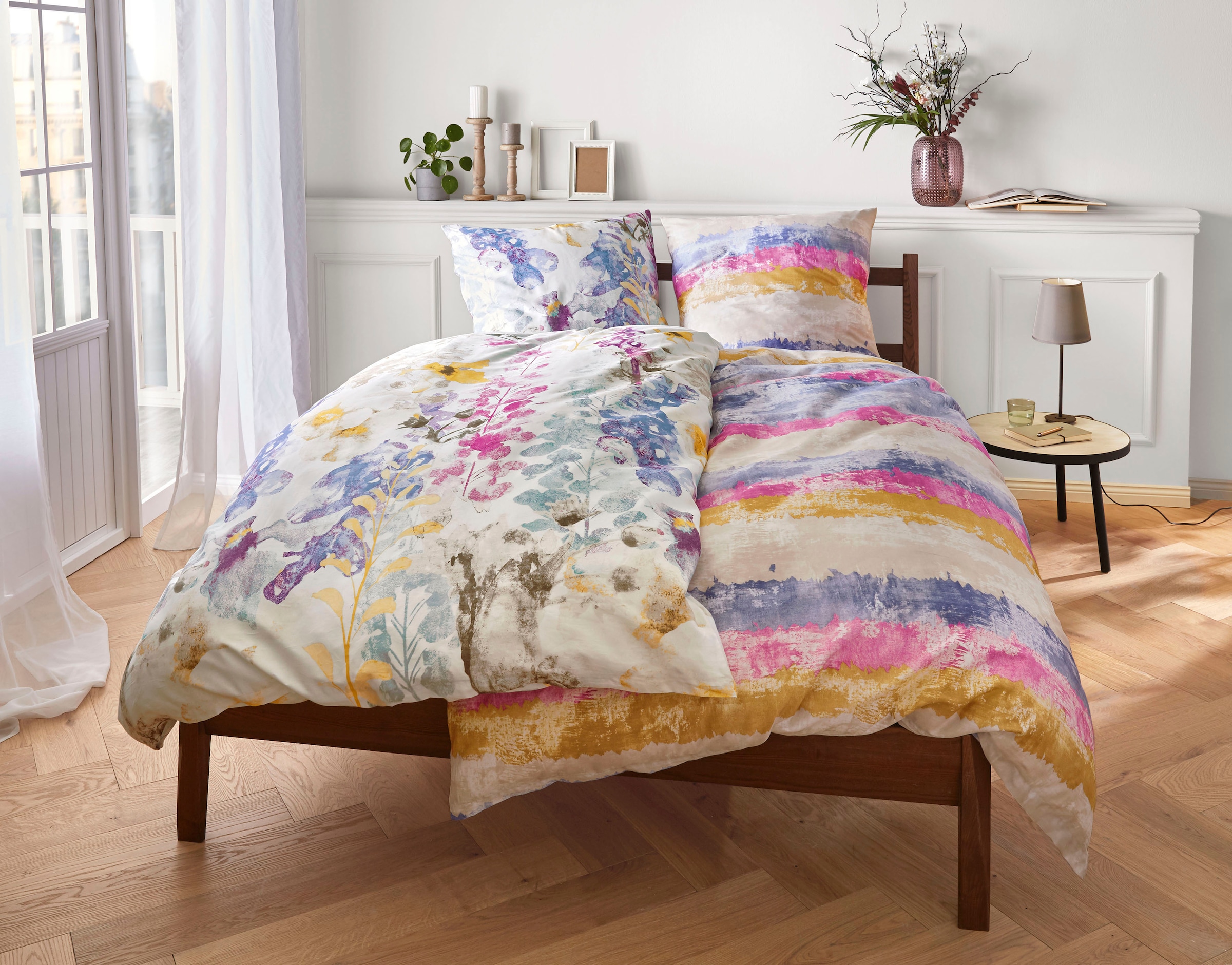 Kleine Wolke Bettwäsche »Alcea«, mit floralem Print