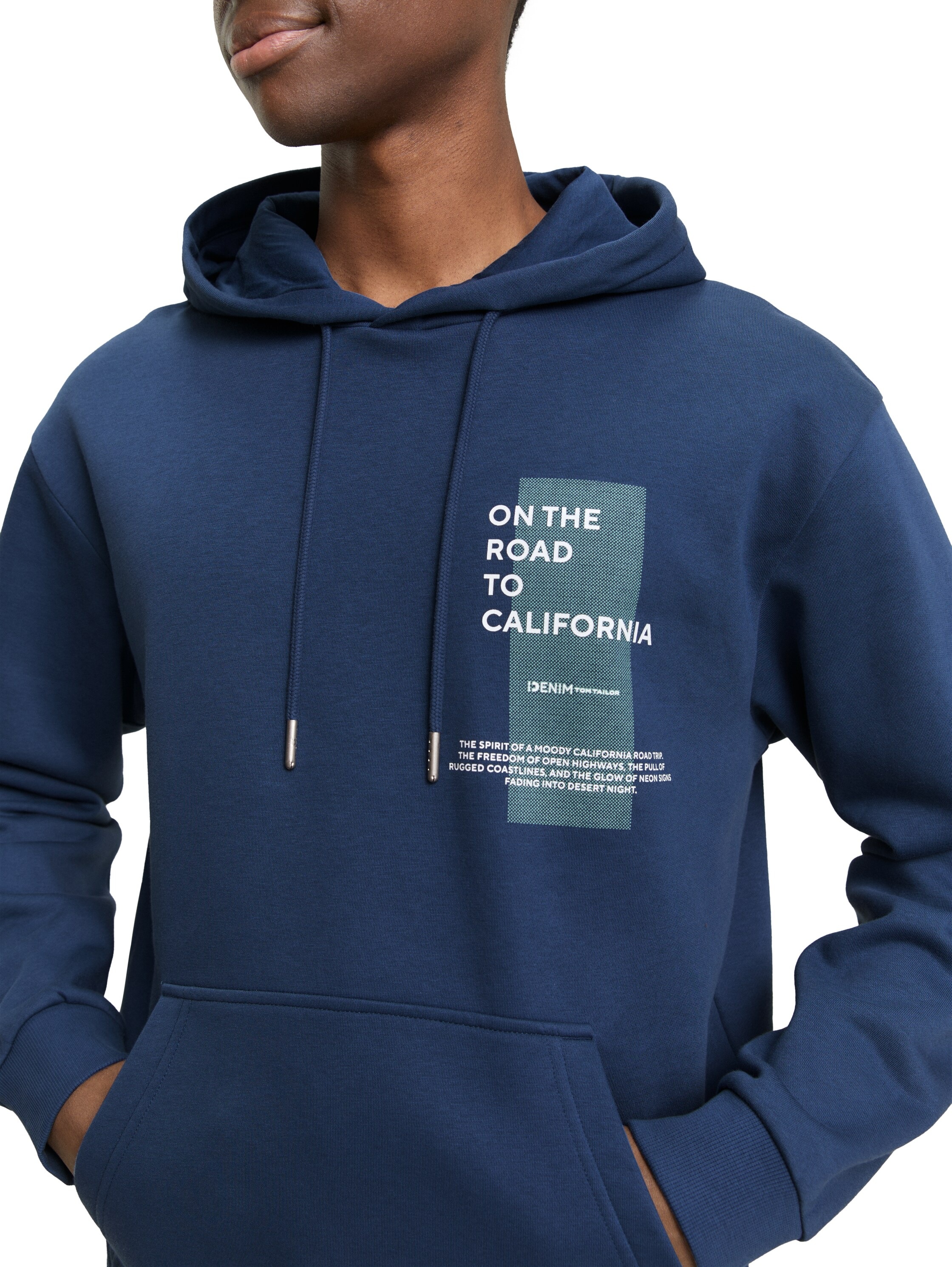 TOM TAILOR Denim Hoodie , mit Print
