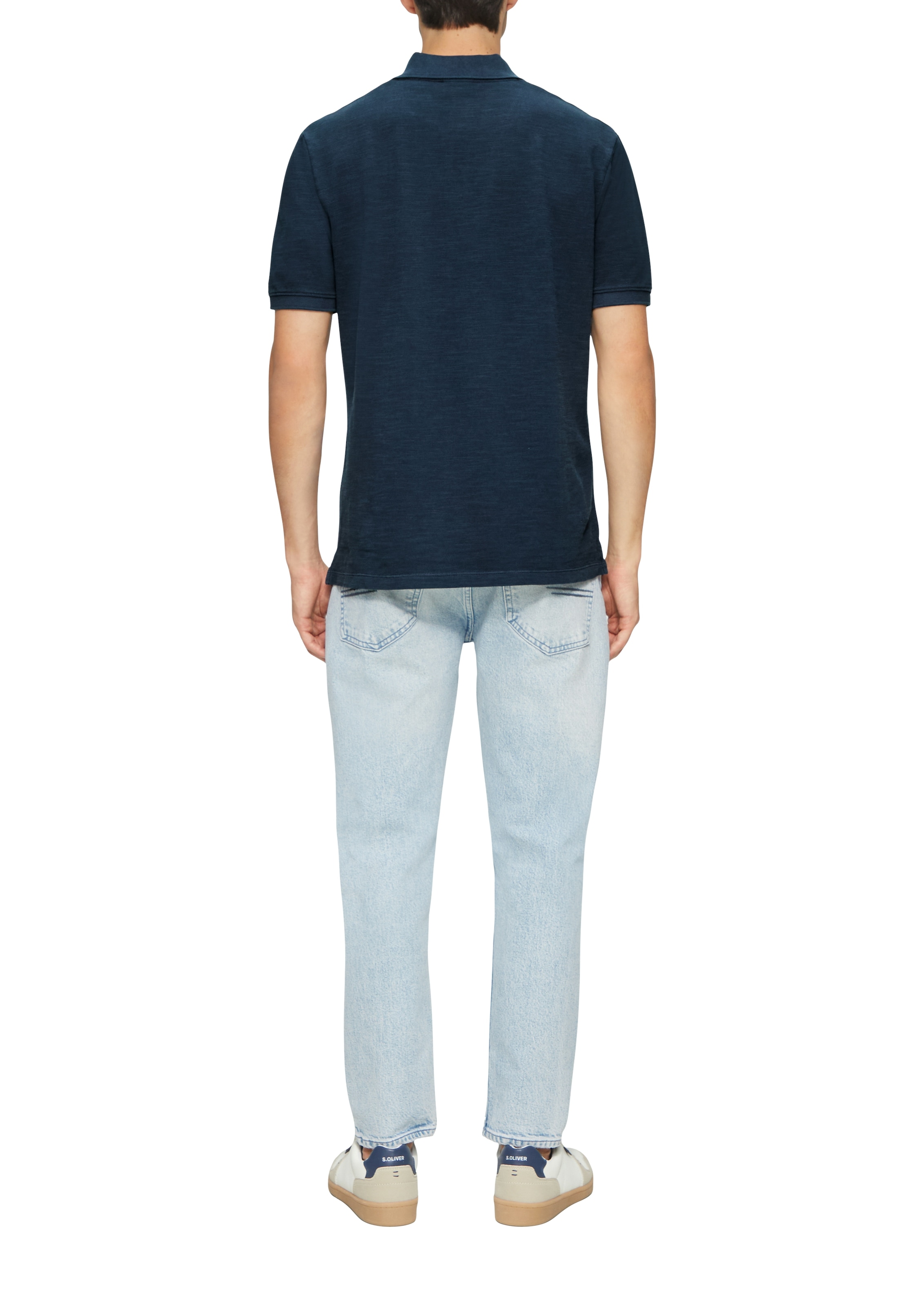 s.Oliver Poloshirt, mit Logo Stickerei