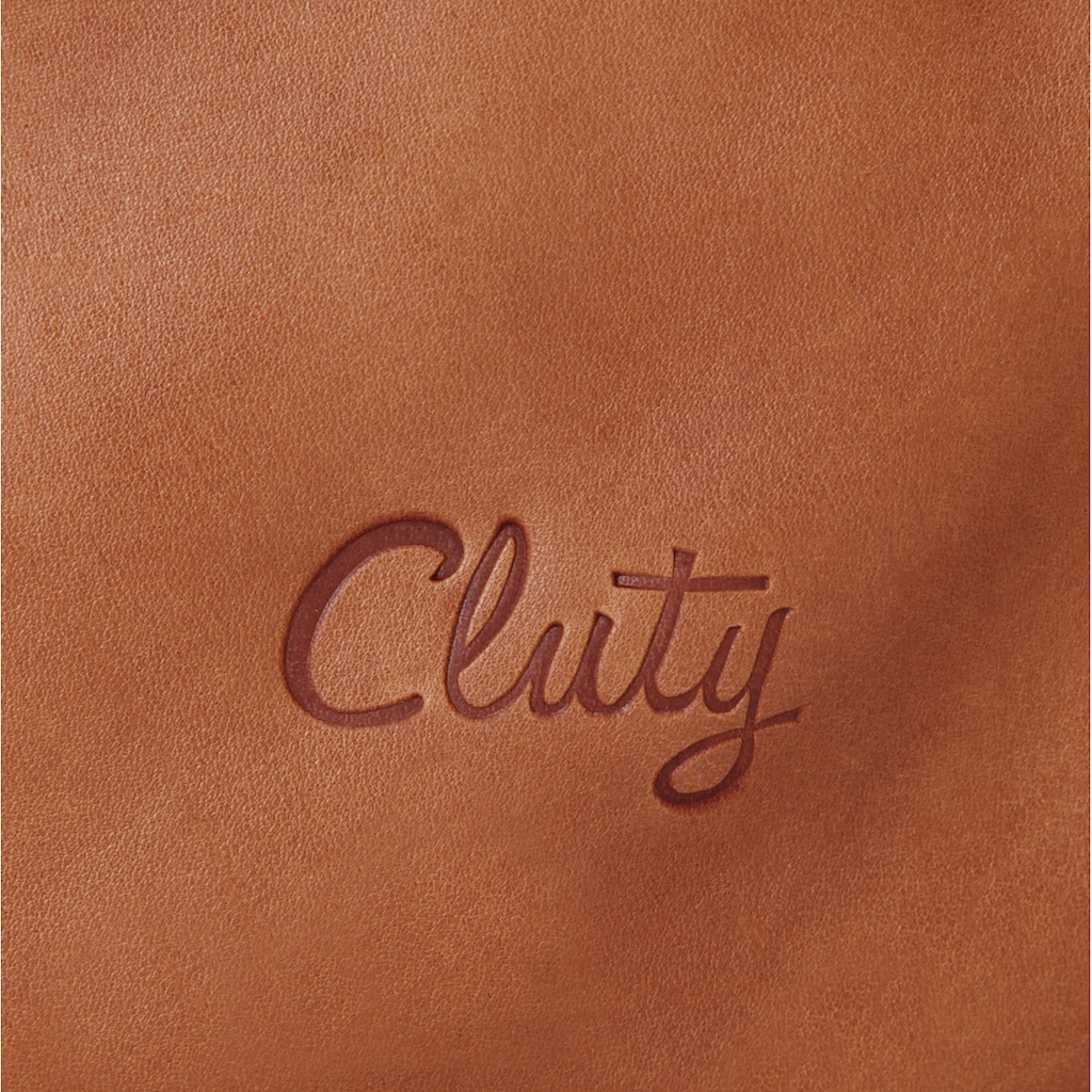 Cluty Shopper, (1 tlg.), echt Leder, Made in Italy