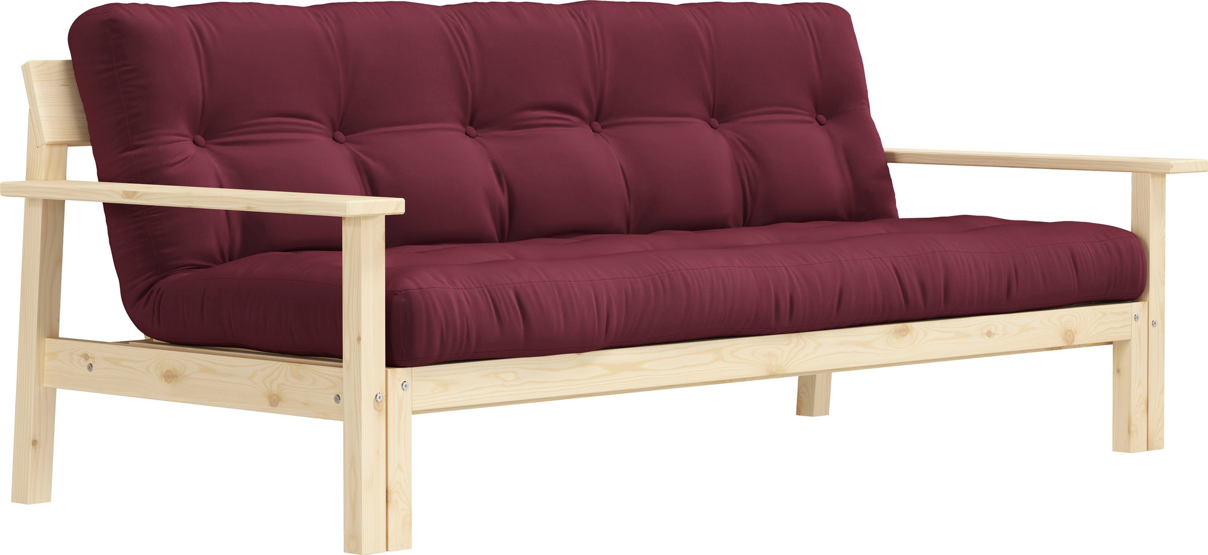 Karup Design Schlafsofa »Unwind«, Mit Holzstruktur, inkl. Futonmatratze, Liegefläche 130x190 cm