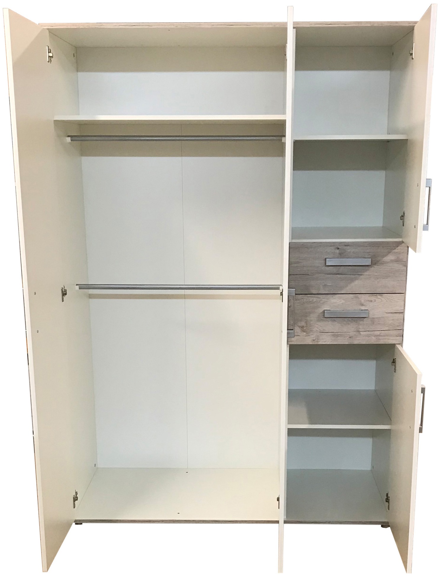 arthur berndt Babyzimmer-Komplettset »Bente«, (Set, 3 tlg., Kinderbett, Schrank, Wickelkommode), Made in Germany; mit Kinderbett, Schrank und Wickelkommode