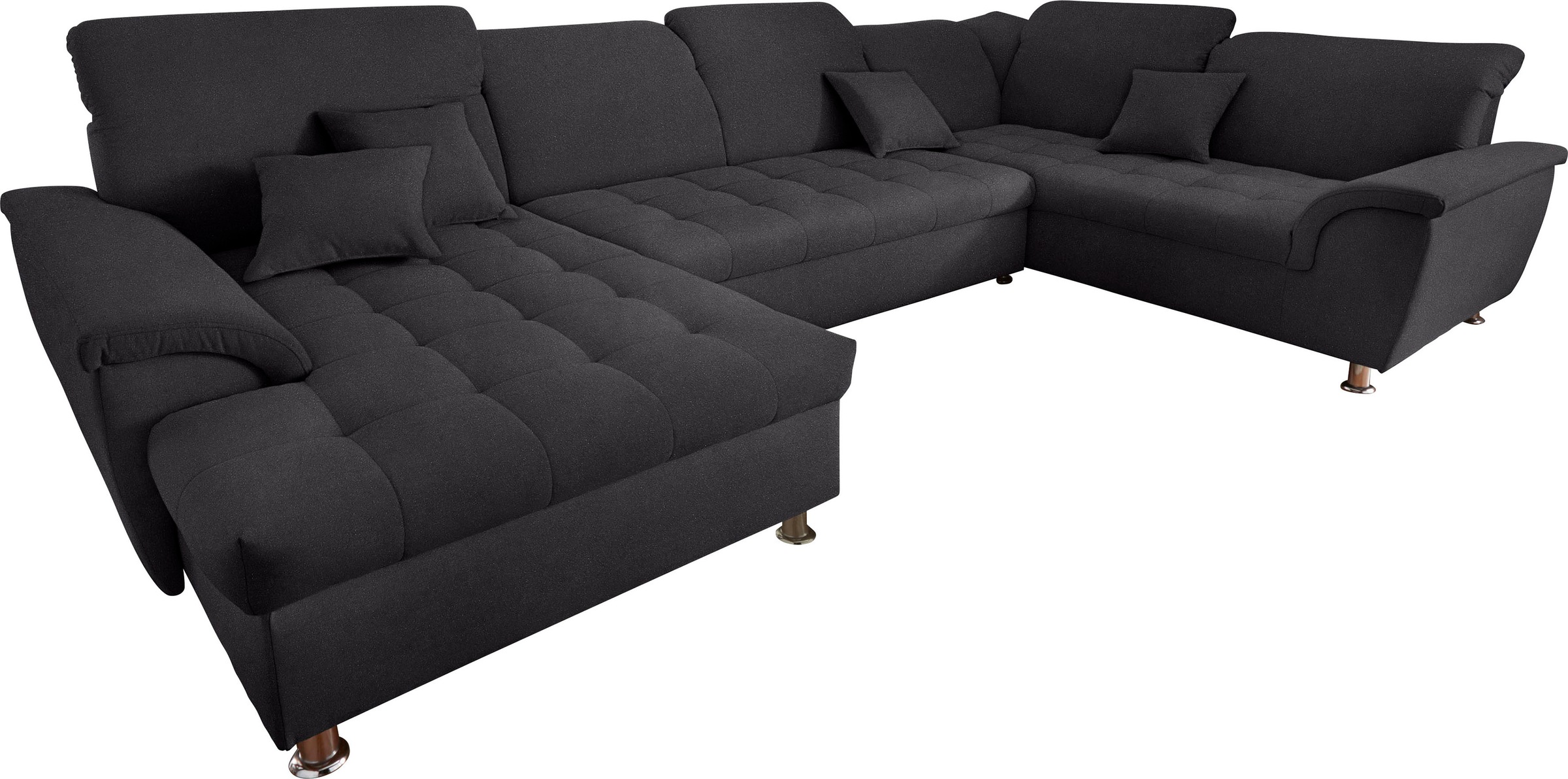 Wohnlandschaft Franzi wahlweise mit Kopfteilverstellung Bettfunktion, Bettkasten