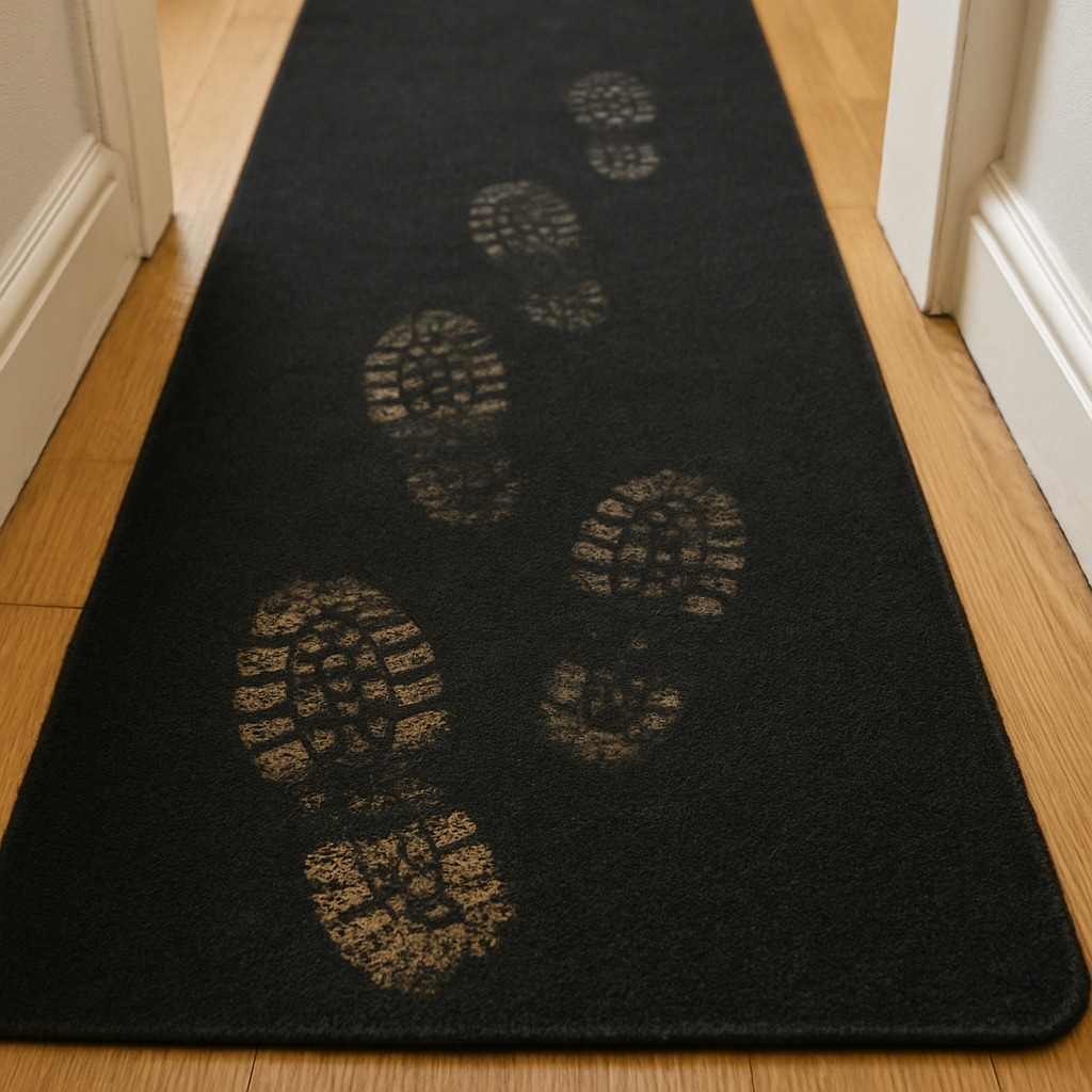 Wecon home Teppich »Buhai« quadratisch 3 mm Höhe ultraflacher Schmutzfanglä günstig online kaufen