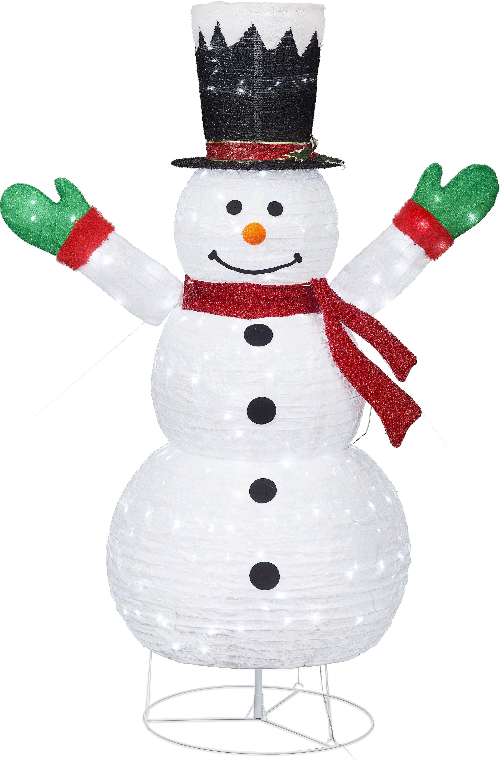 IC Winterworld LED Dekofigur »Weihnachtsdeko aussen«, Schneemann, Höhe ca. günstig online kaufen