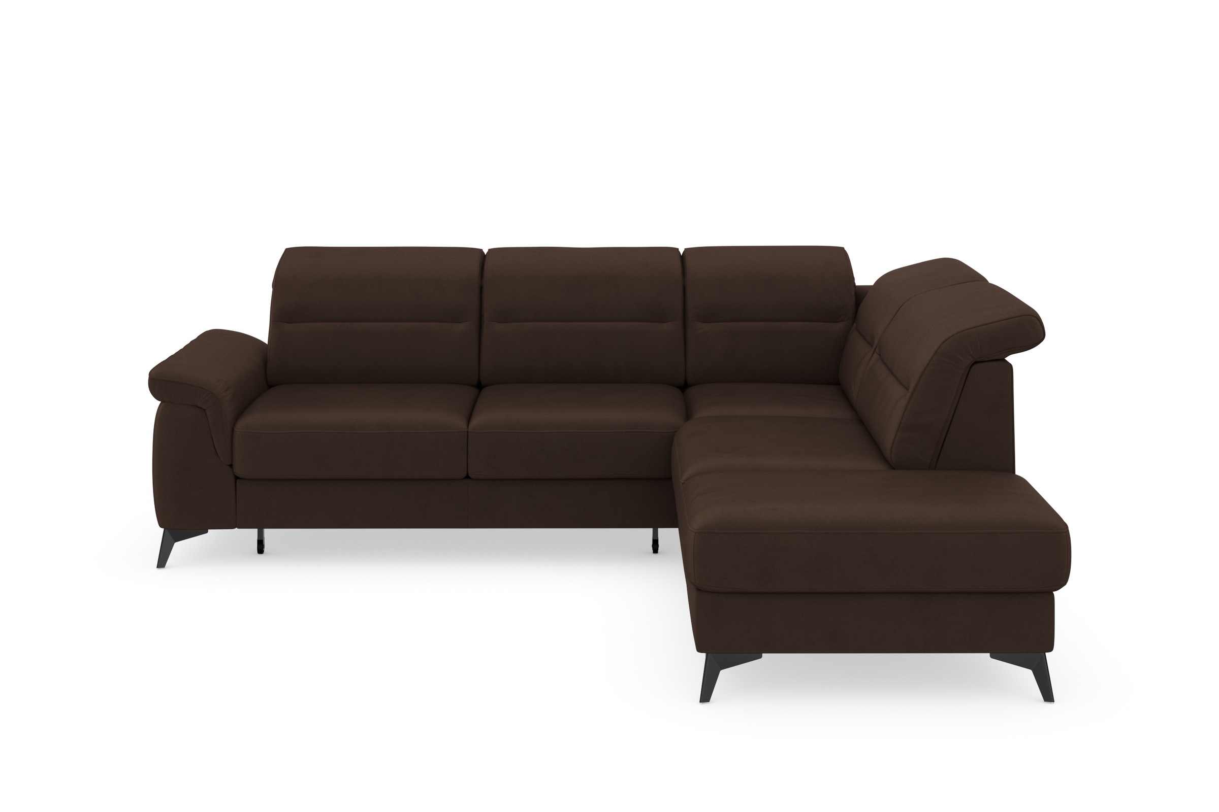 sit&more Ecksofa "Sinatra L-Form" mit Ottomane, optional mit Kopfteilverste günstig online kaufen