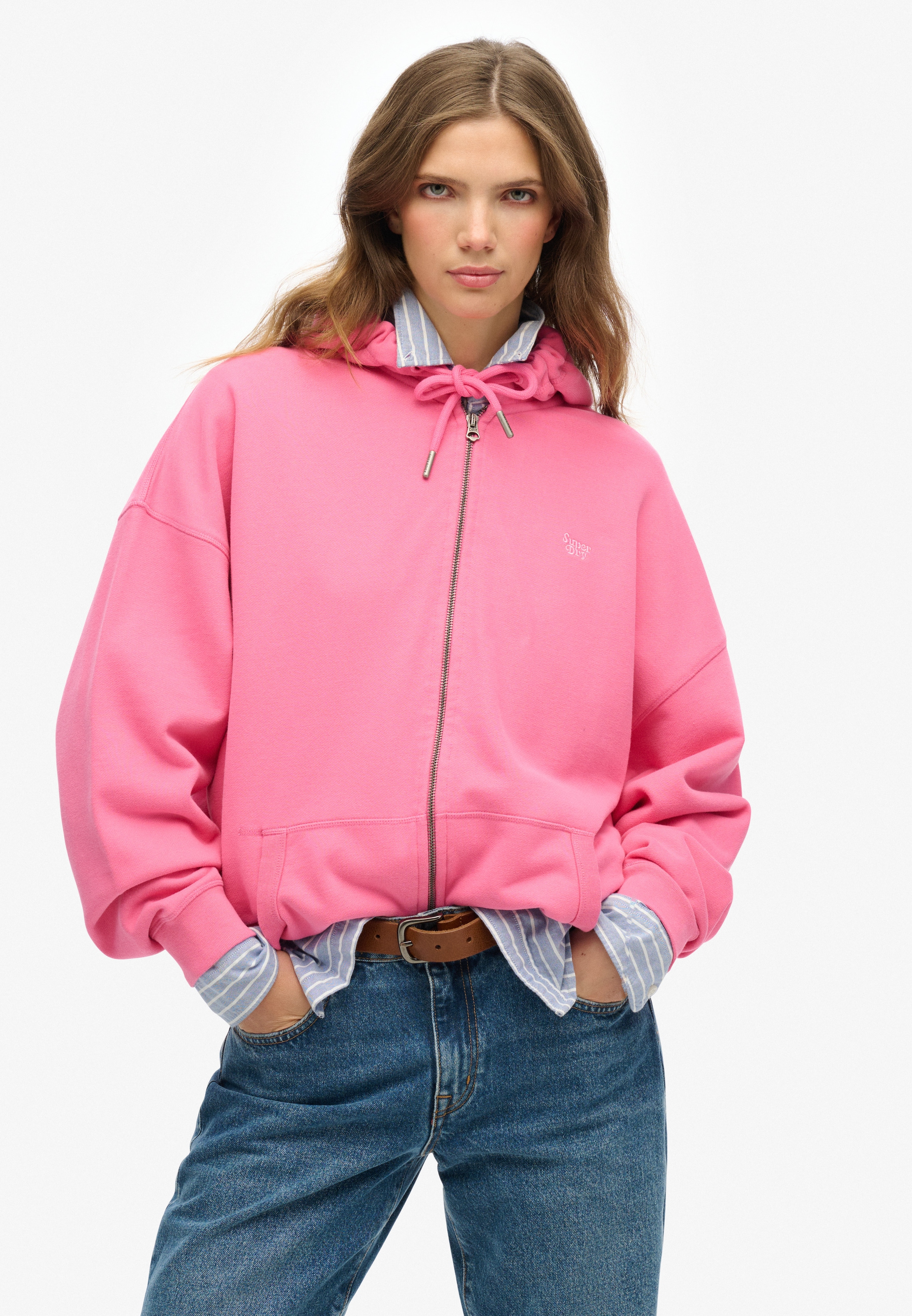 Superdry Kapuzensweatjacke »STUDIOS ZIP HOODIE«