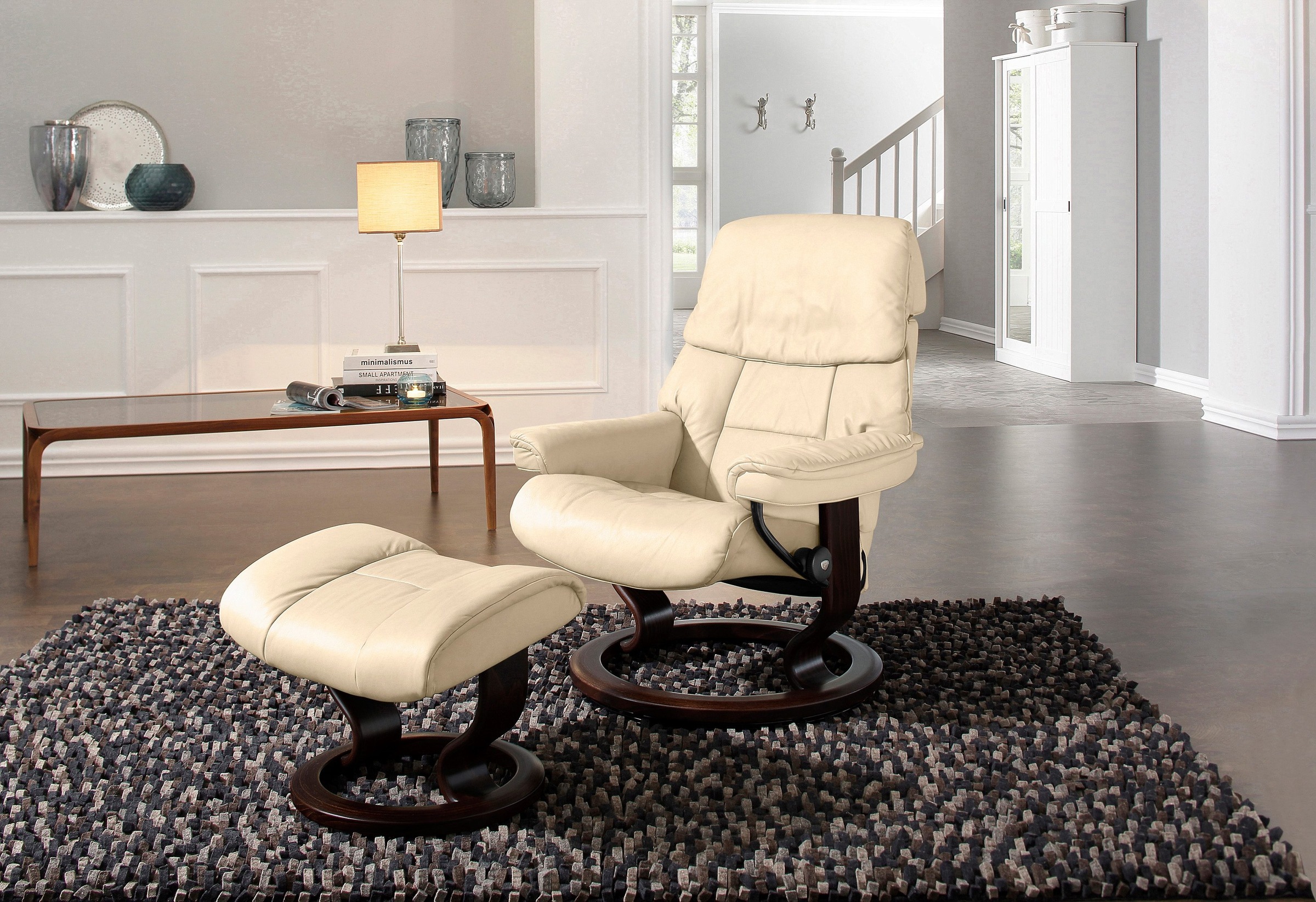 Stressless® Relaxsessel »Ruby«, (Set, Relaxsessel mit Hocker), mit Classic günstig online kaufen