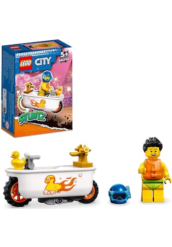 LEGO® Konstruktionsspielsteine »Badewannen-Stuntbike (60333), LEGO® City Stuntz«, (14... kaufen