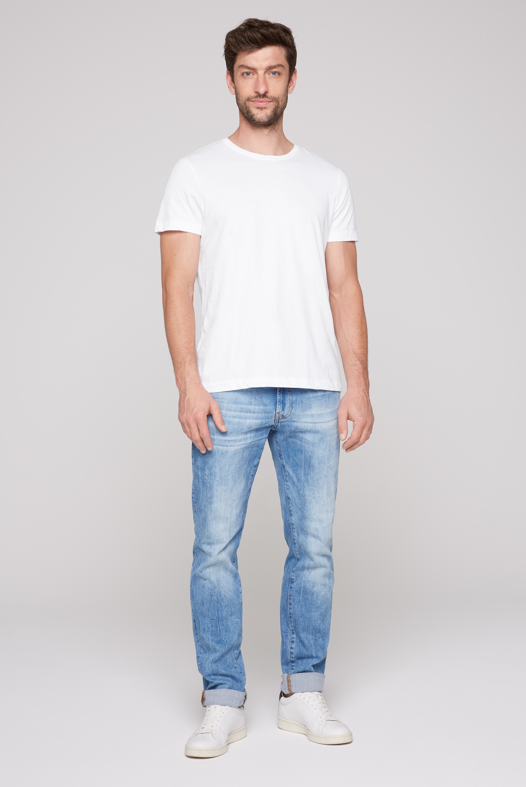 CAMP DAVID T-Shirt, im 2er Pack mit Rundhals