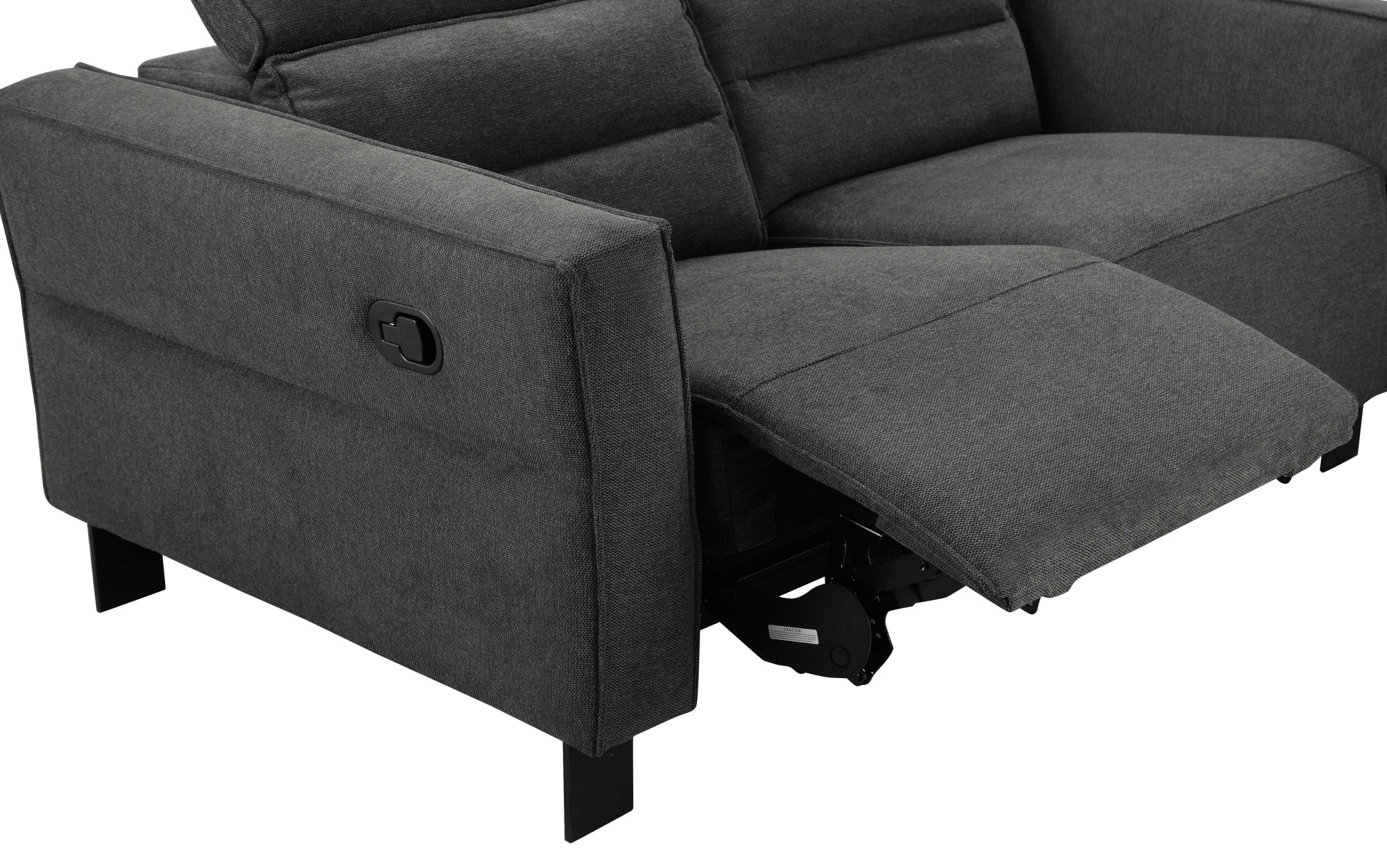 Places of Style 2-Sitzer »Carpari, 162 cm, mit manueller od. elektrischer Relaxfunktion«, (USB A/C), sowie Kopfteilverstellung