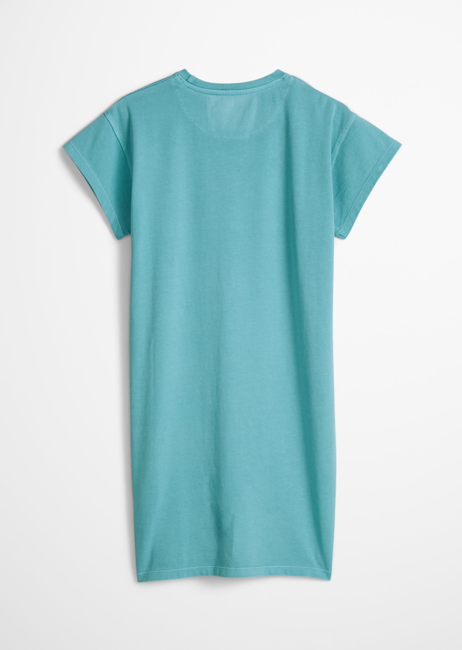 Marc O'Polo Junior Jerseykleid Ohne Taschen für Mädchen, gerade geschnitten, mit coolem Brustprint