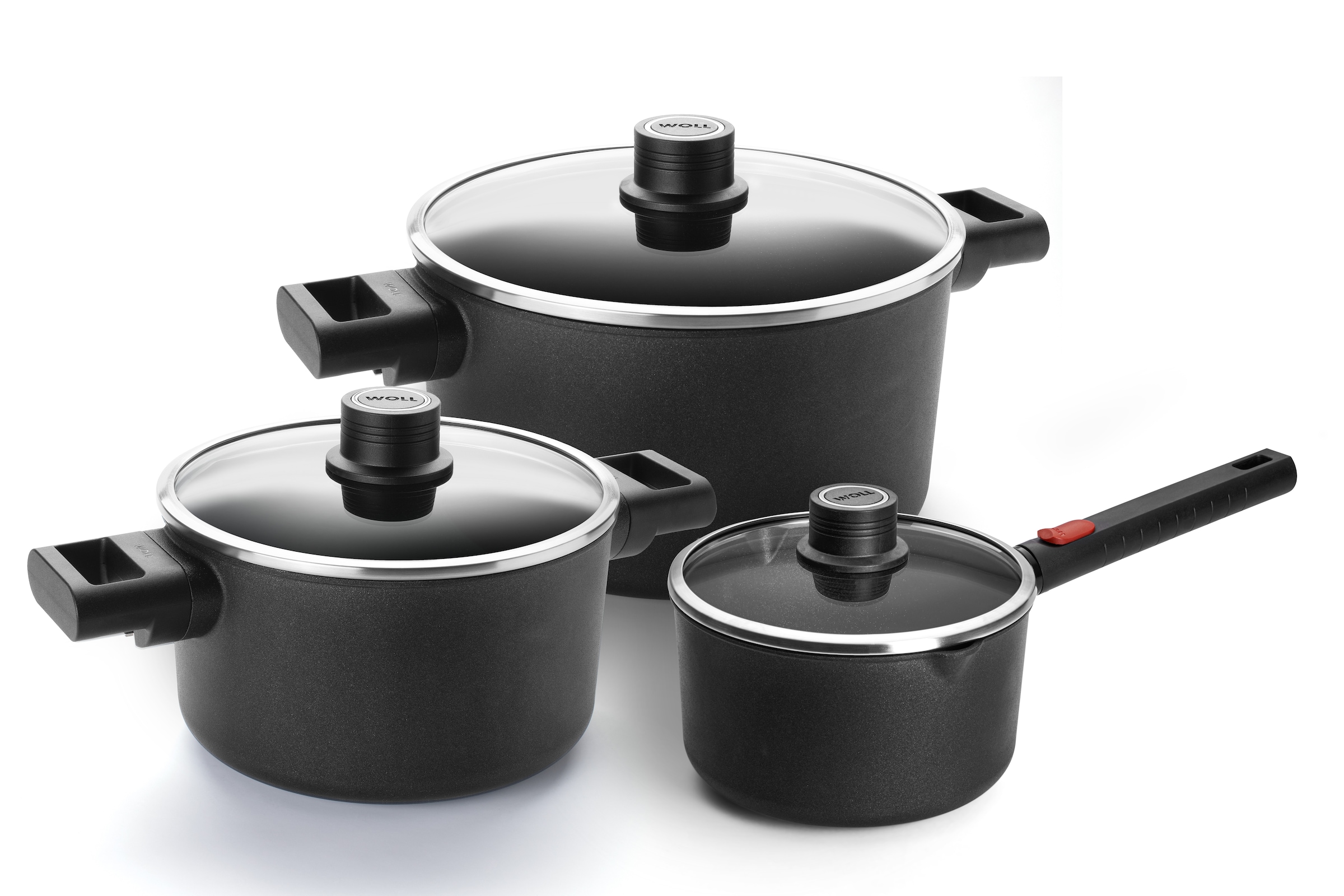 WOLL MADE IN GERMANY Topf-Set »Logic« Set, 6 tlg. tlg. Aluminiumguss günstig online kaufen