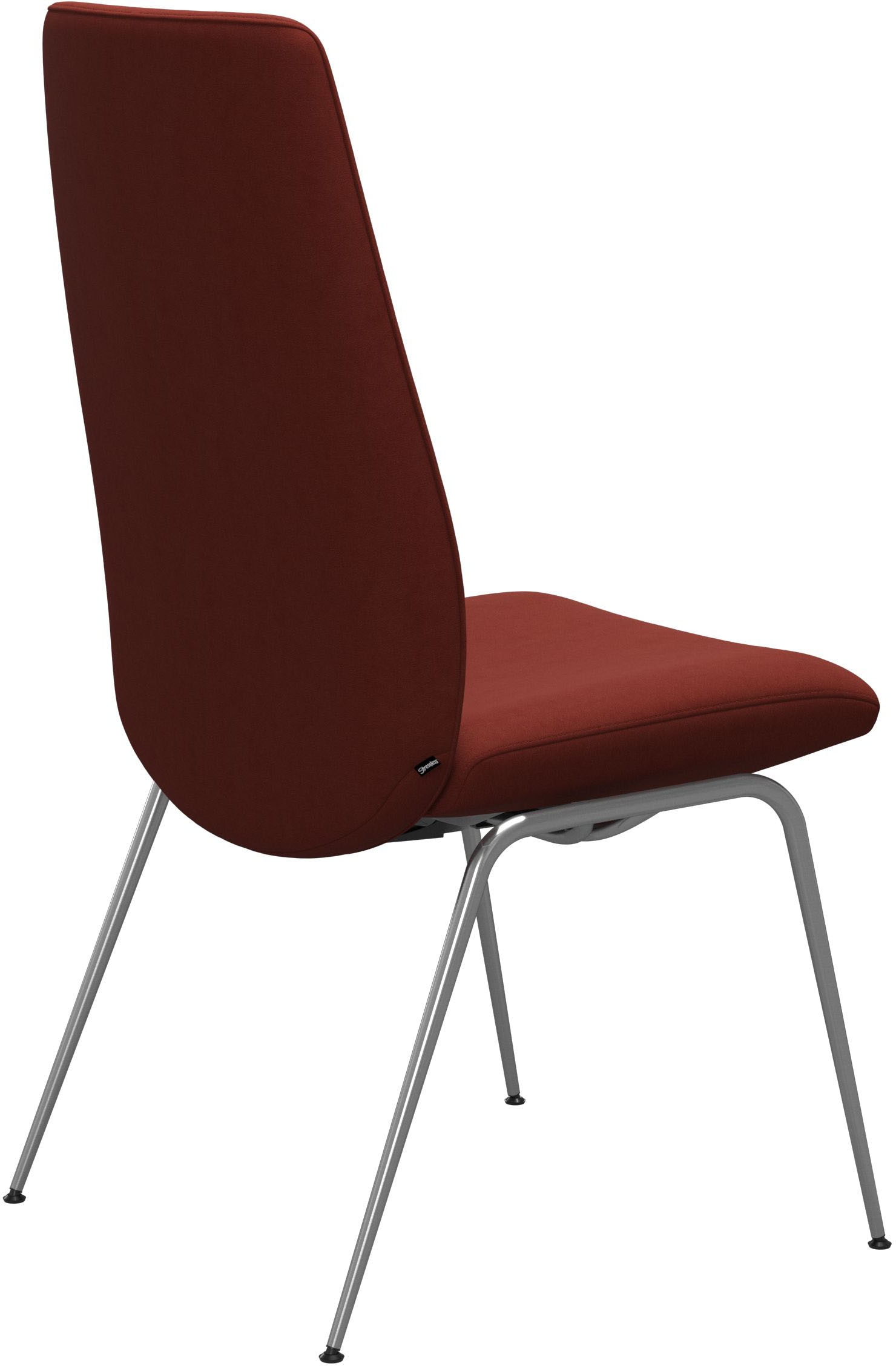 Stressless® Polsterstuhl »Laurel«, Microfaser DINAMICA, High Back, Größe L, mit Beinen aus Stahl in Chrom matt