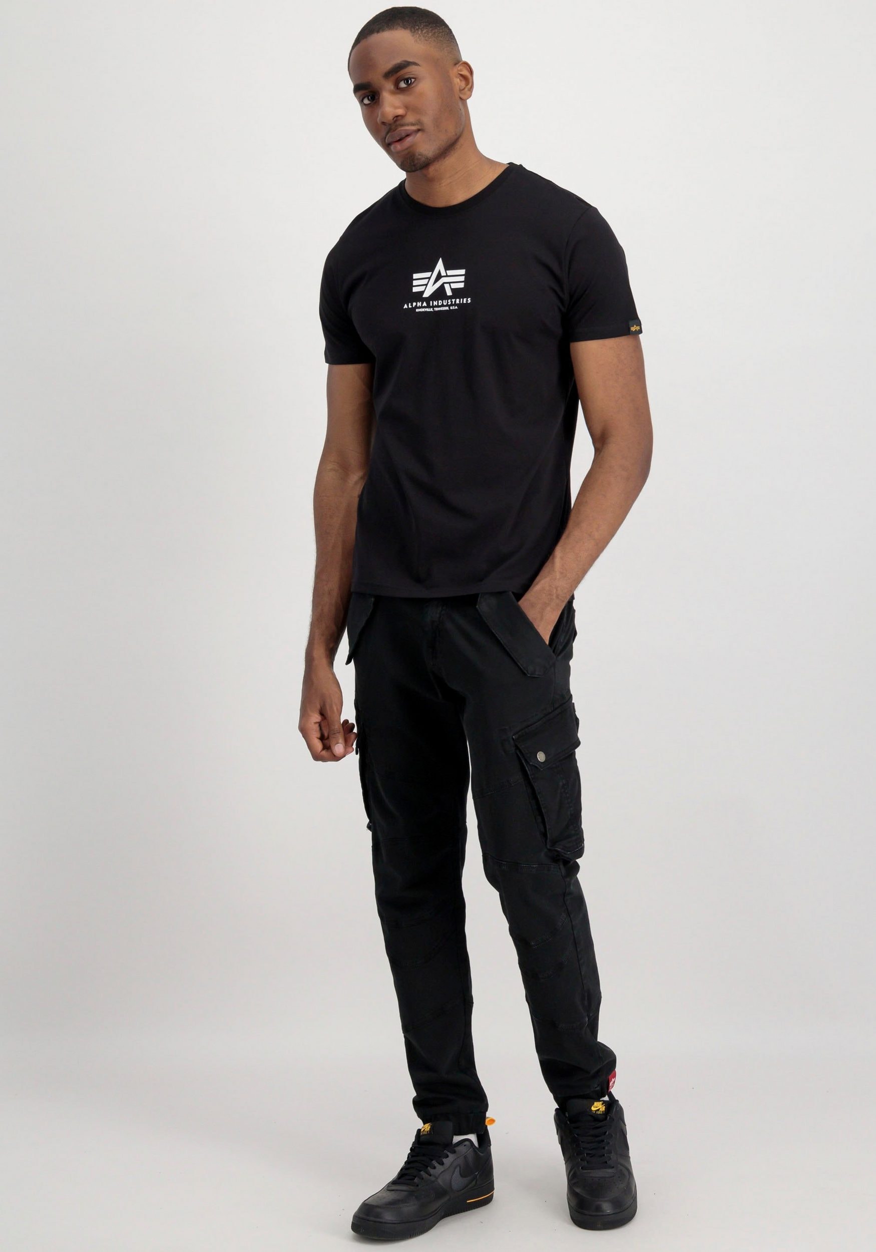 Alpha Industries Rundhalsshirt »Basic T ML«