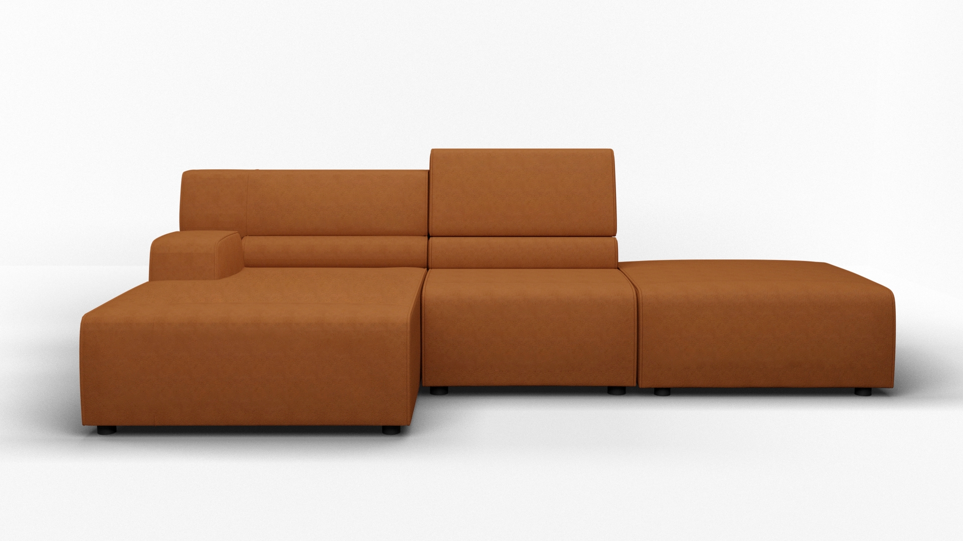 Egoitaliano Ecksofa »Babouche, Designsofa mit außergewöhnlichem Sitzkomfort günstig online kaufen