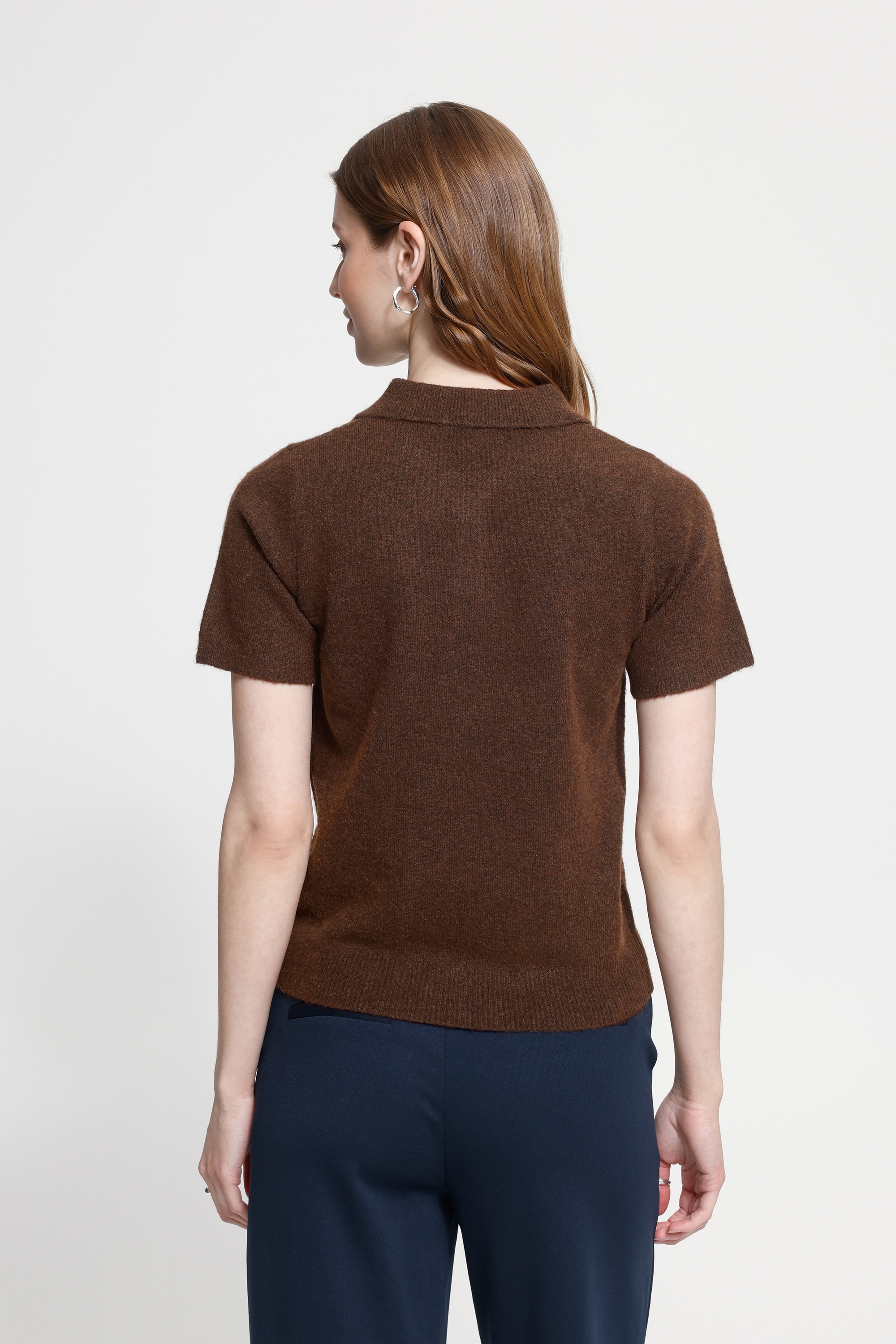 Ichi Kurzarmpullover »Kurzarm-Bluse IHDASILA«