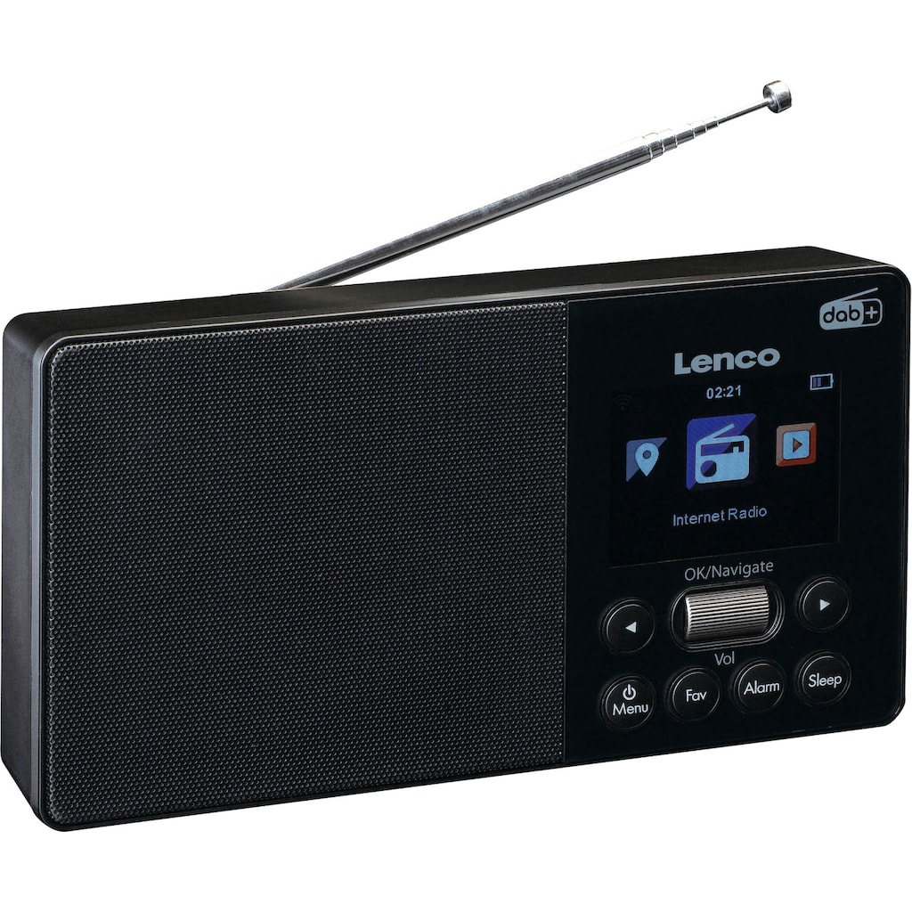 Lenco Internet-Radio »PIR-510BK«, (Internetradio)