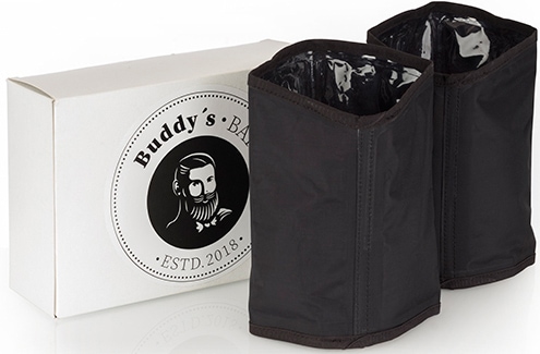 Buddy's Wein- und Sektkühler »Buddy´s Bar«, (2 tlg.), 2er Pack Kühlmanschetten, wasserabweisender Nylonstoff