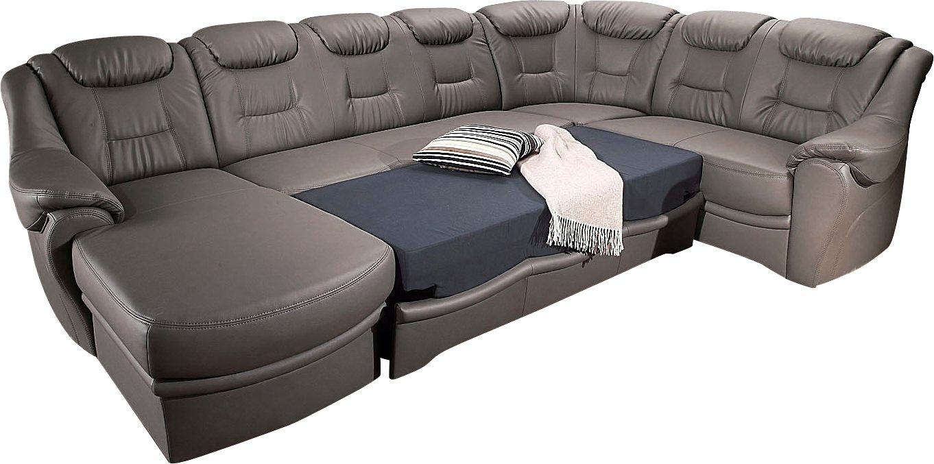 sit&more Wohnlandschaft "Bellevue U-Form", wahlweise mit Bettfunktion günstig online kaufen