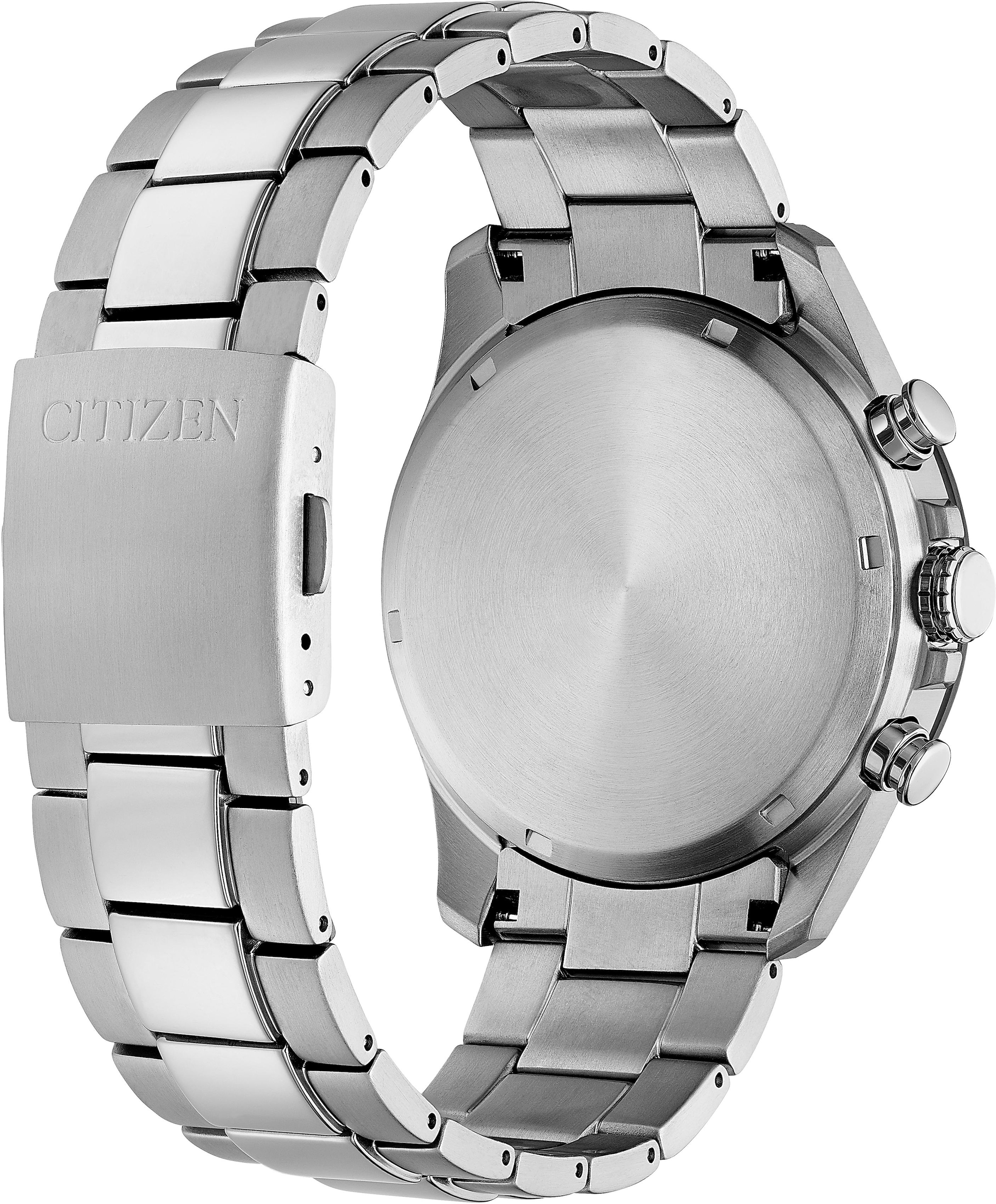 Citizen Chronograph »CA4444-82E«, Armbanduhr, Herrenuhr, Solar, Titan, Stoppfunktion
