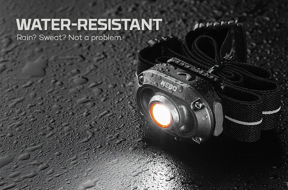 NEBO LED Stirnlampe »Nebo MYCRO 250 (2 pack)« Set, 2x Stirnlampe inkl. Ladekabel, Strinband, 5 Stk. tlg.