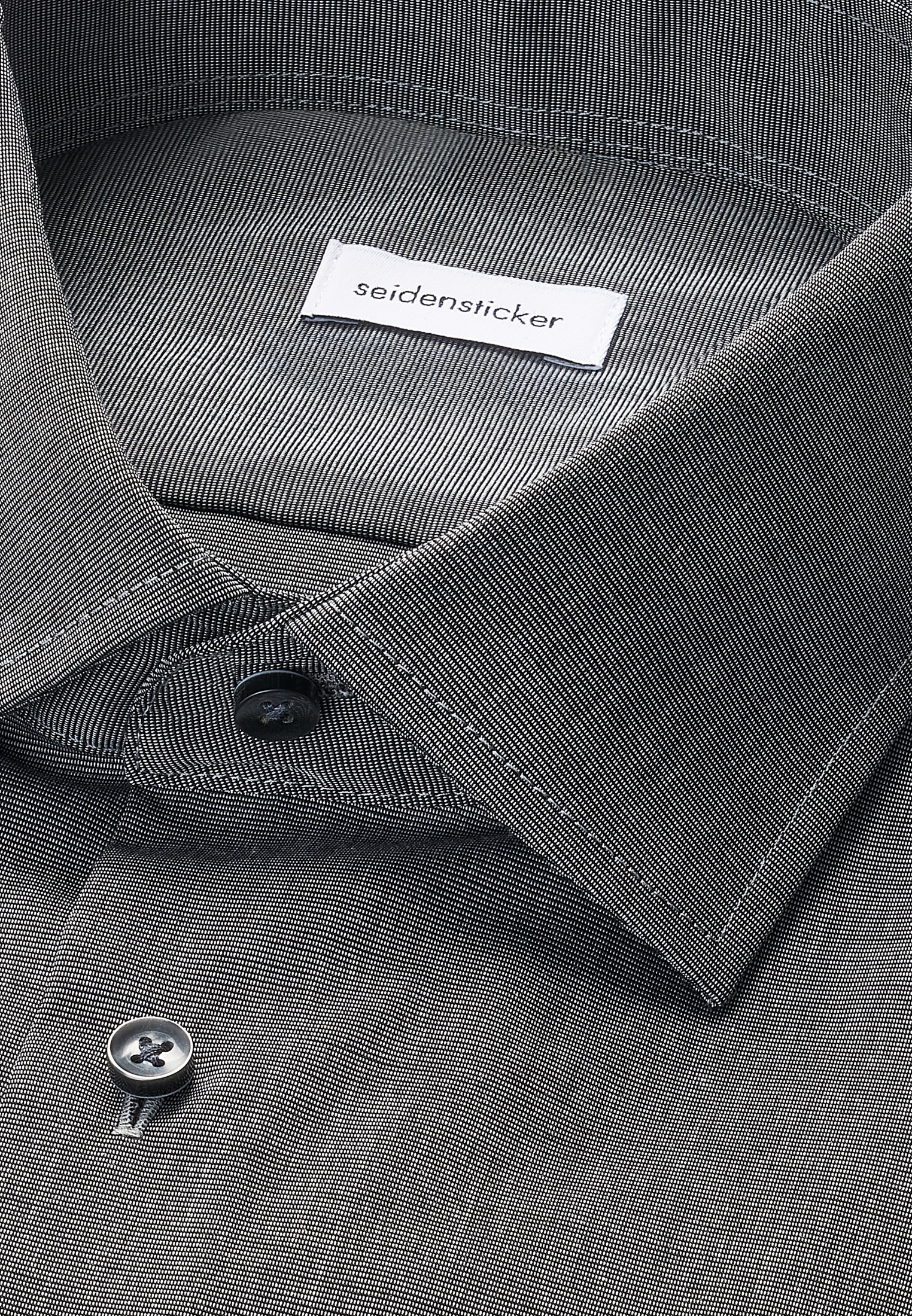 seidensticker Businesshemd »Schwarze Rose« Slim 1/1 Kentkragen Uni