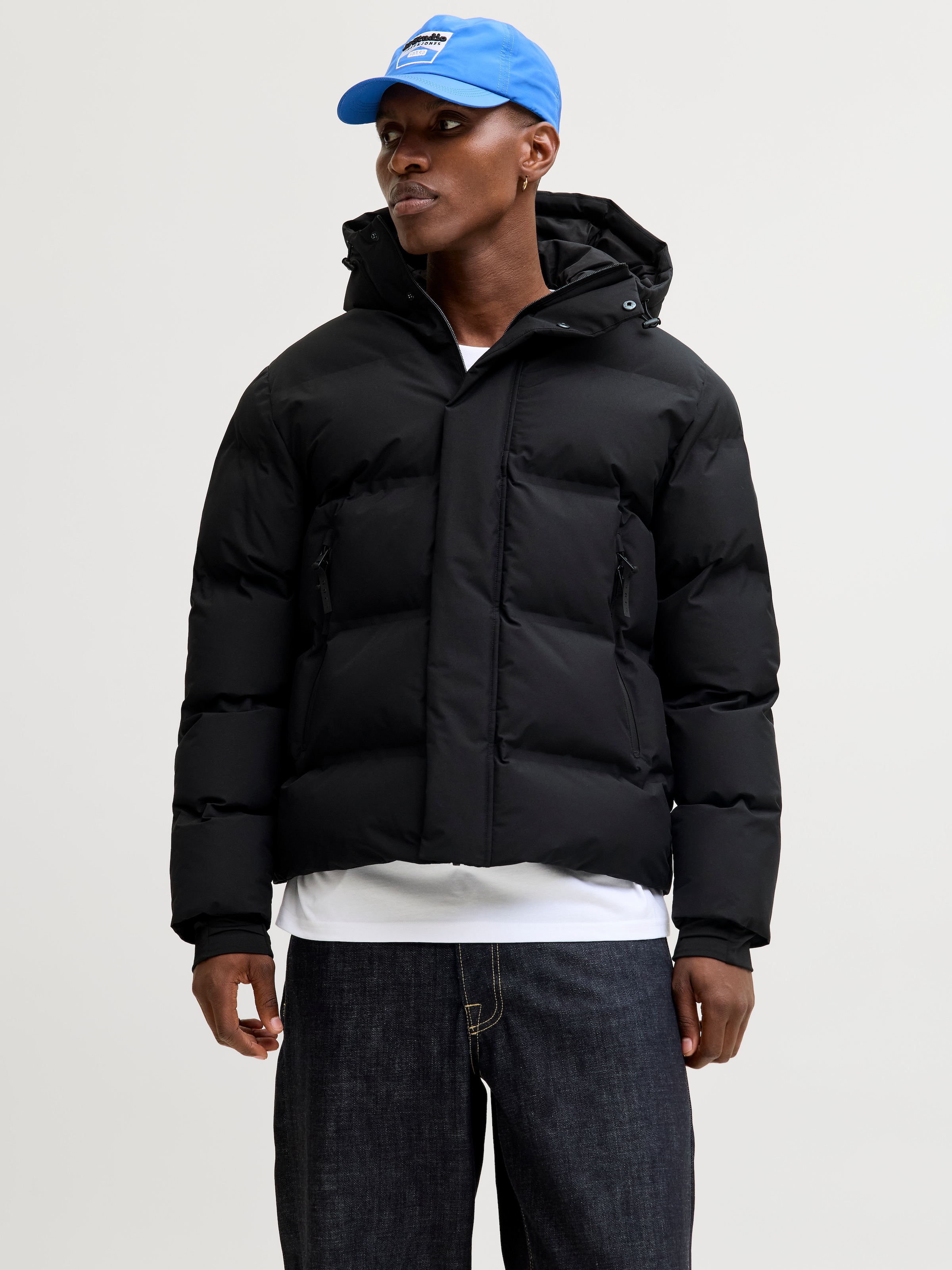 Jack & Jones Steppjacke »Jcofusion Puffer Jacket« Mit Kapuze