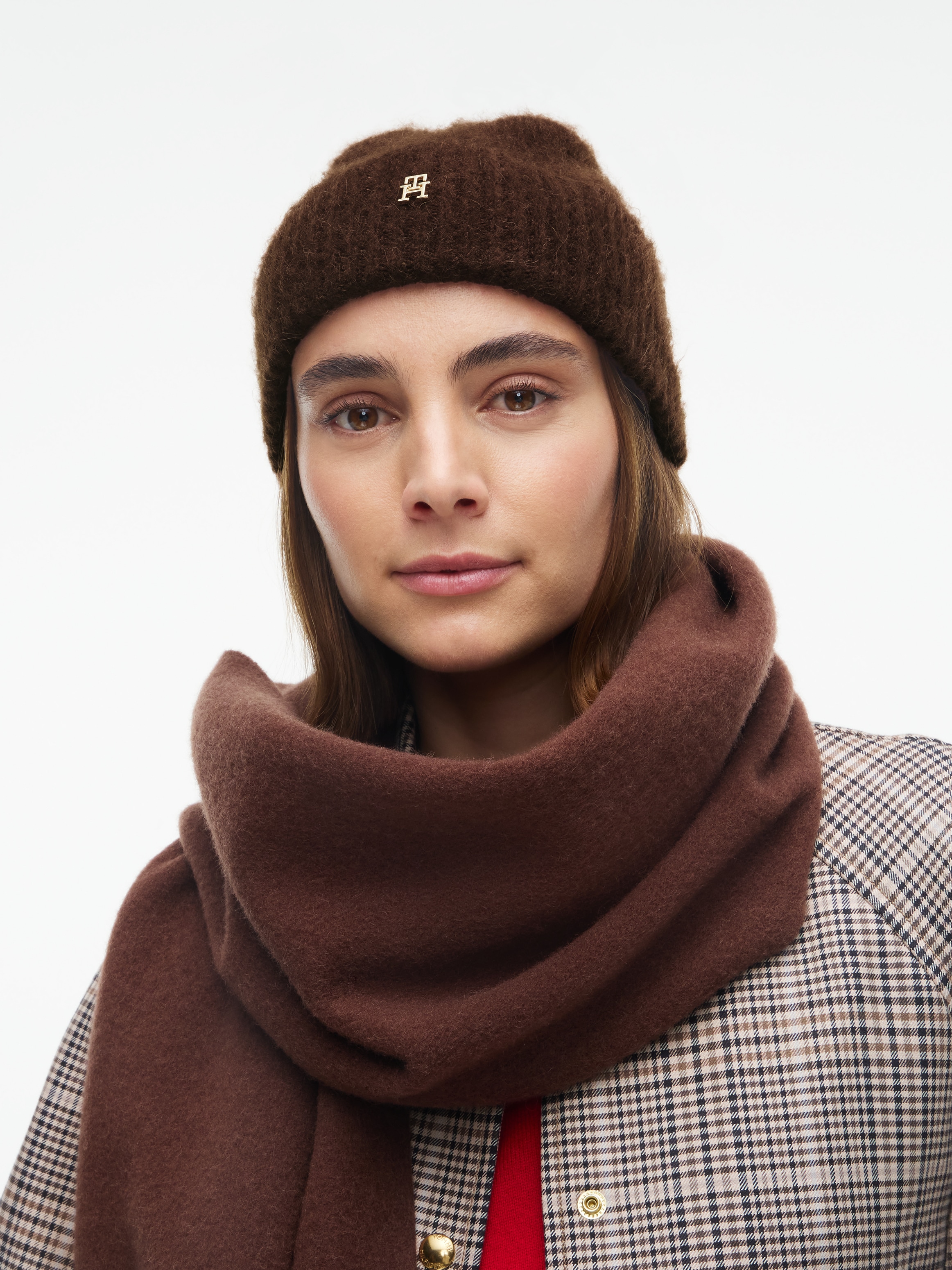 Tommy Hilfiger Beanie »TH ELEVATED CHIC« mit Alpakawollanteil