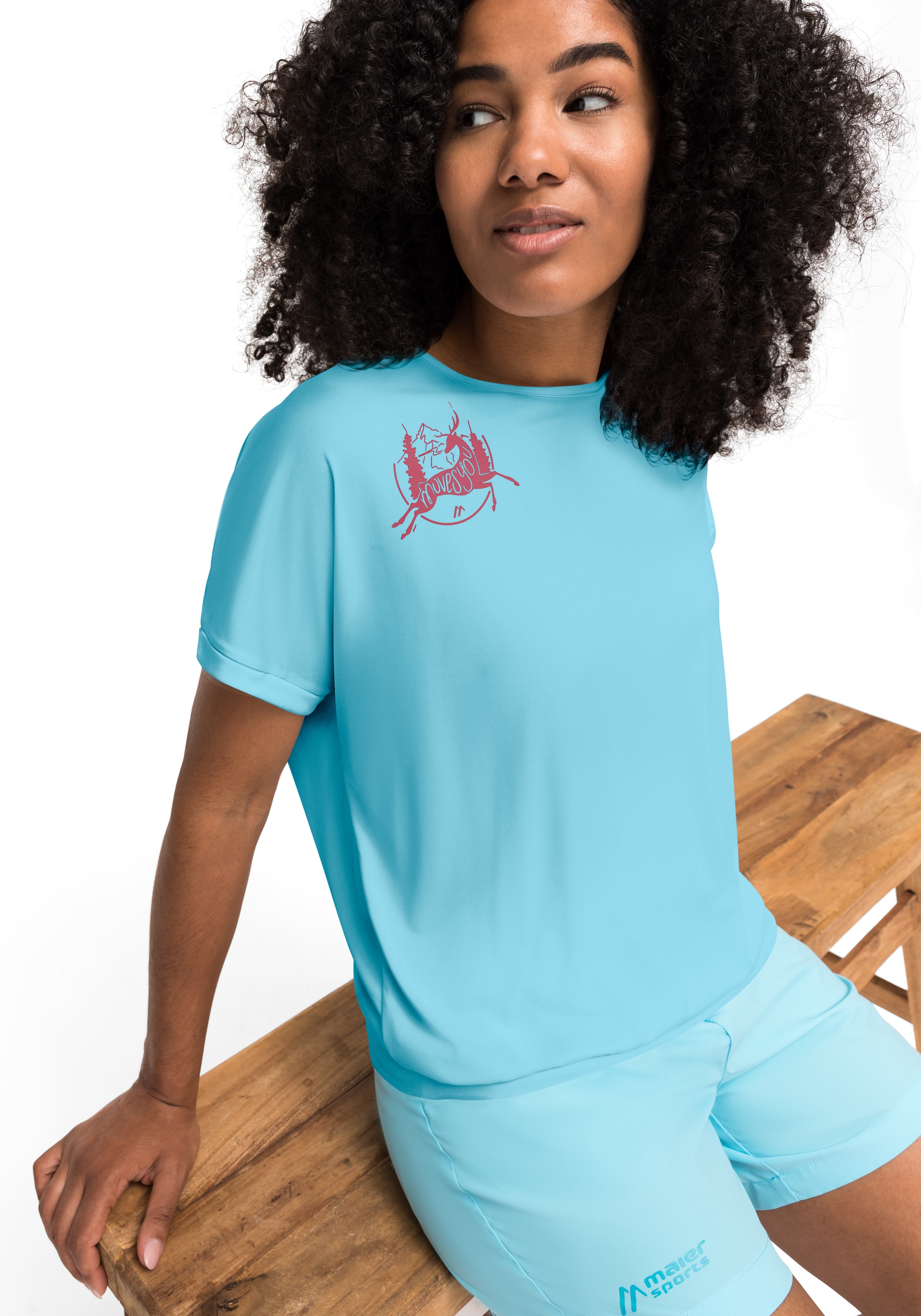 »Setesdal T-Shirt für W«, Damen Kurzarmshirt Maier Sports und Freizeit bestellen Wandern