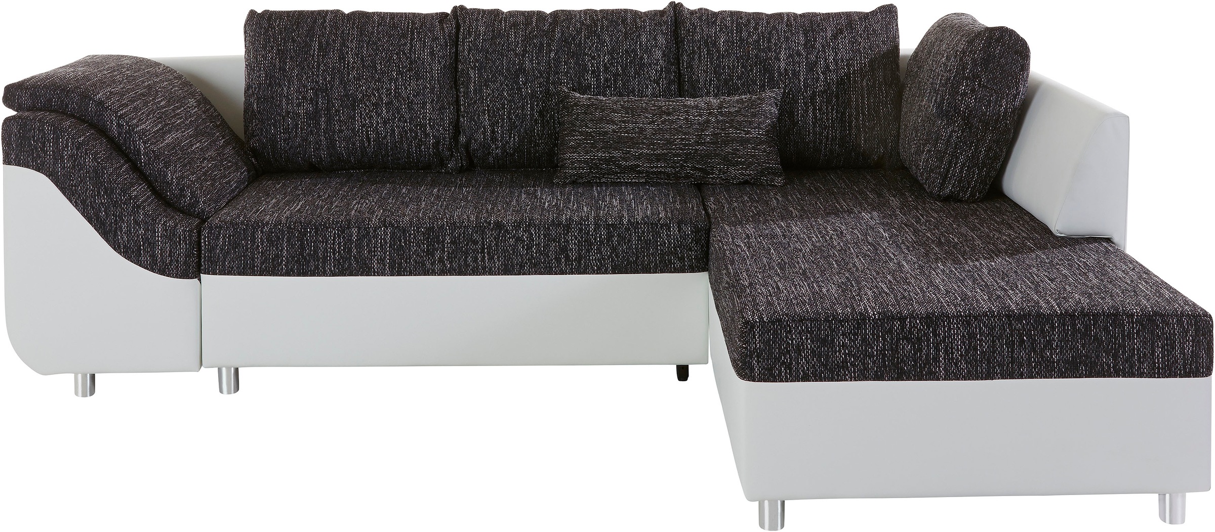 COLLECTION AB Ecksofa Sally L-Form, mit und ohne Bettfunktion, inklusive loser Rücken- und Zierkissen