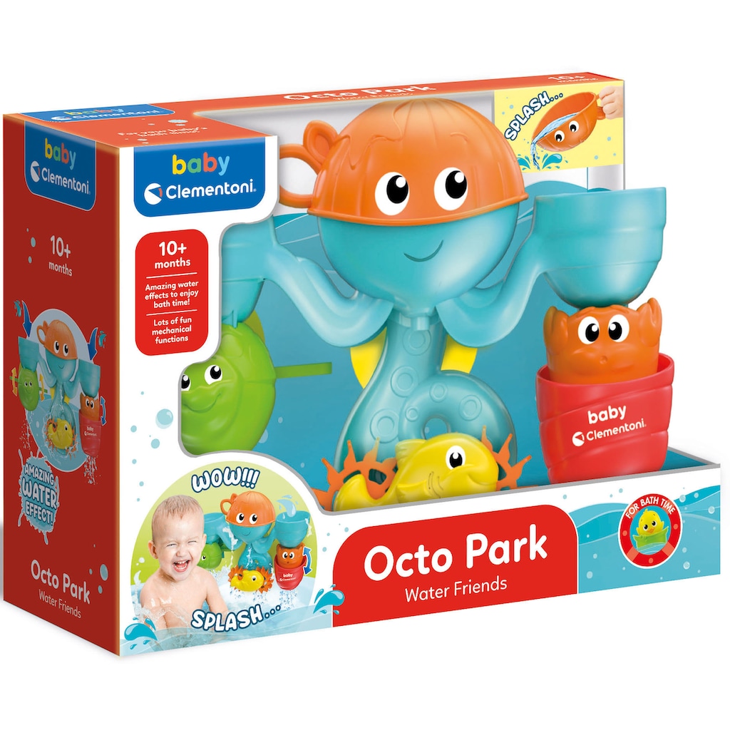 Clementoni® Badespielzeug »Baby Clementoni, Bade-Freunde Wasserpark-Set«