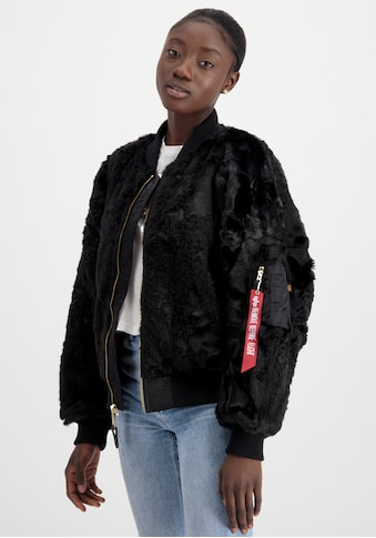 Bomberjacke »ALPHA INDUSTRIES Women - Bomber & Flight Jackets MA-1 OS Fur Wmn«