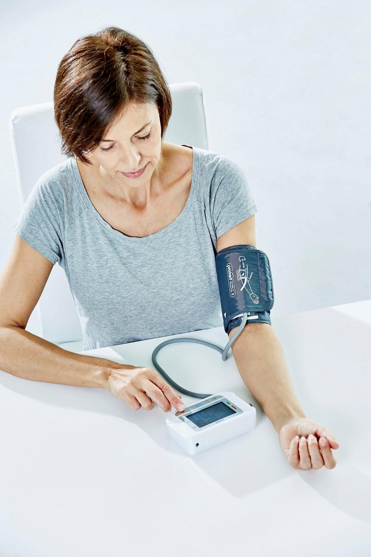 promed Oberarm-Blutdruckmessgerät »PBM-3.5«, Mittelwertanzeige der letzten 3 Messungen
