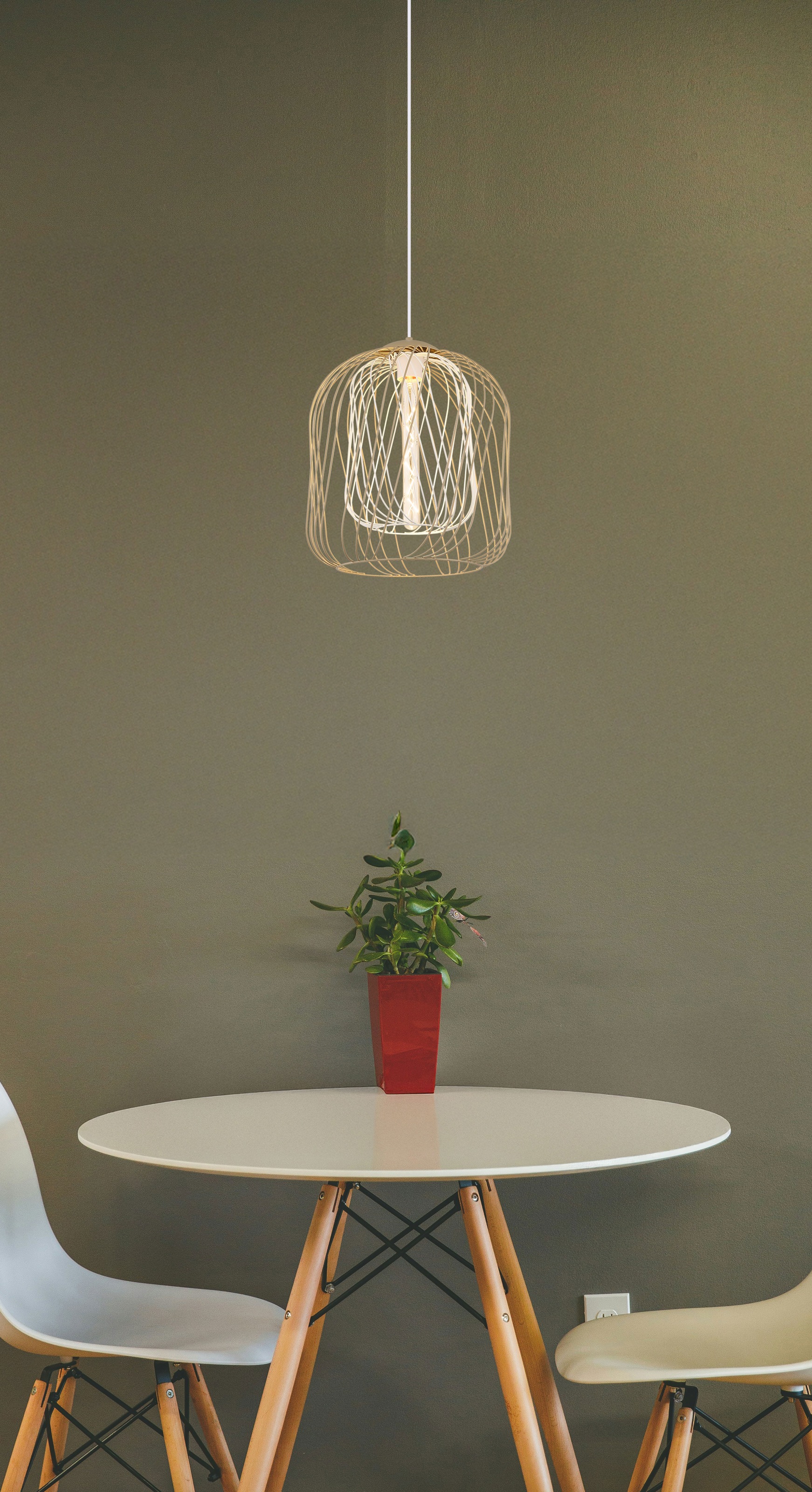 GLOBO LIGHTING Hängeleuchte »DICHTI«, Leuchtmittel E27 | ohne Leuchtmittel, Hängelampe/Pendelleuchte/Esszimmer/Wohnzimmer/Esstisch
