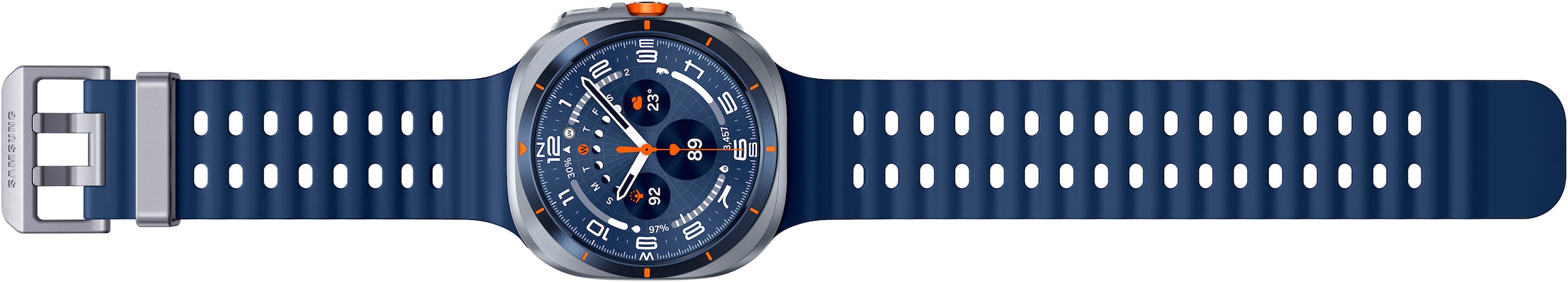 Samsung Smartwatch »Galaxy Watch Ultra (2025)«, (3,73 cm / 1,5 Zoll), Wear OS by Samsung, 64 GB