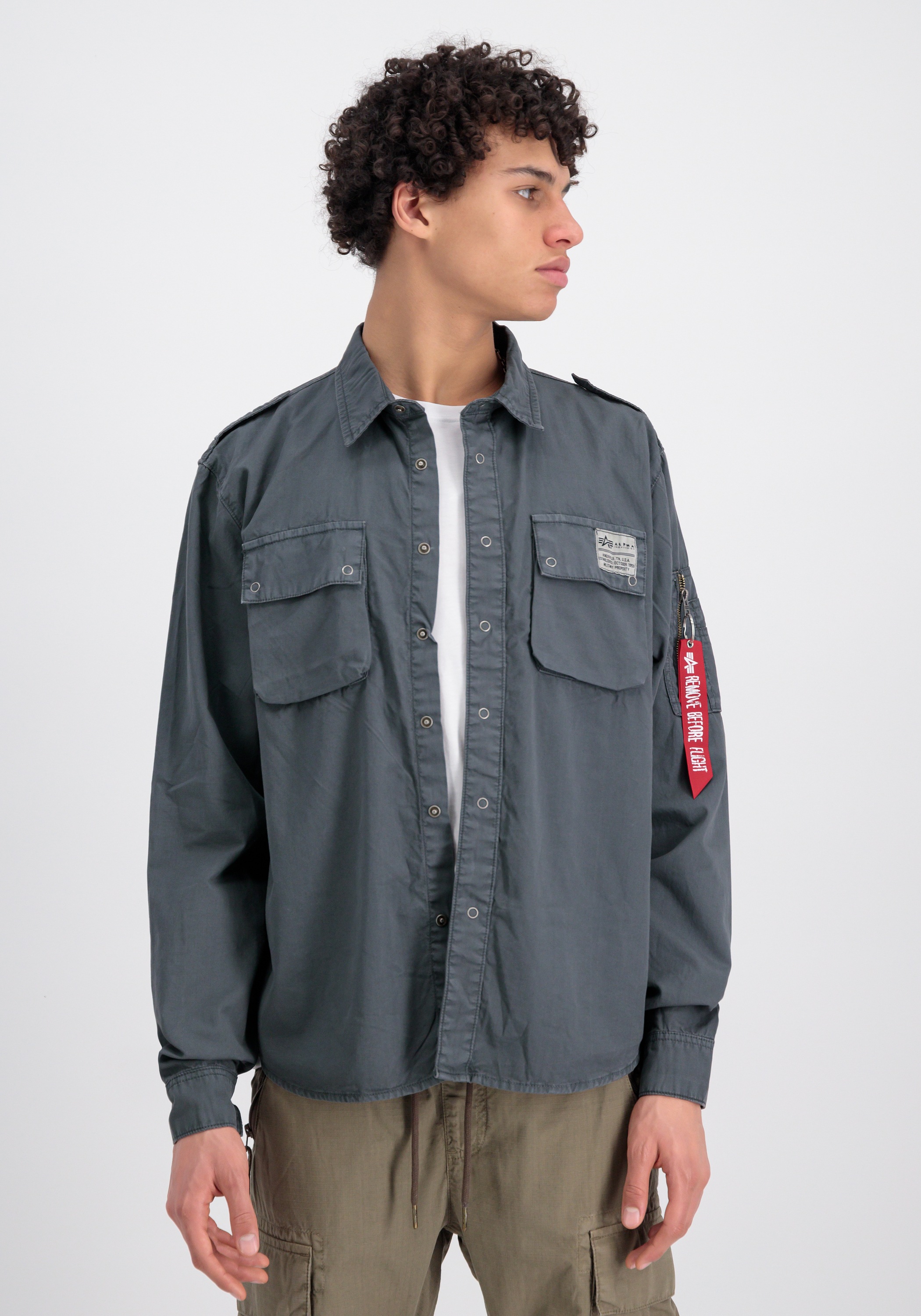 Alpha Industries Oversize-Shirt »Alpha Industries Men - Shirts Urban Military Shirt«
