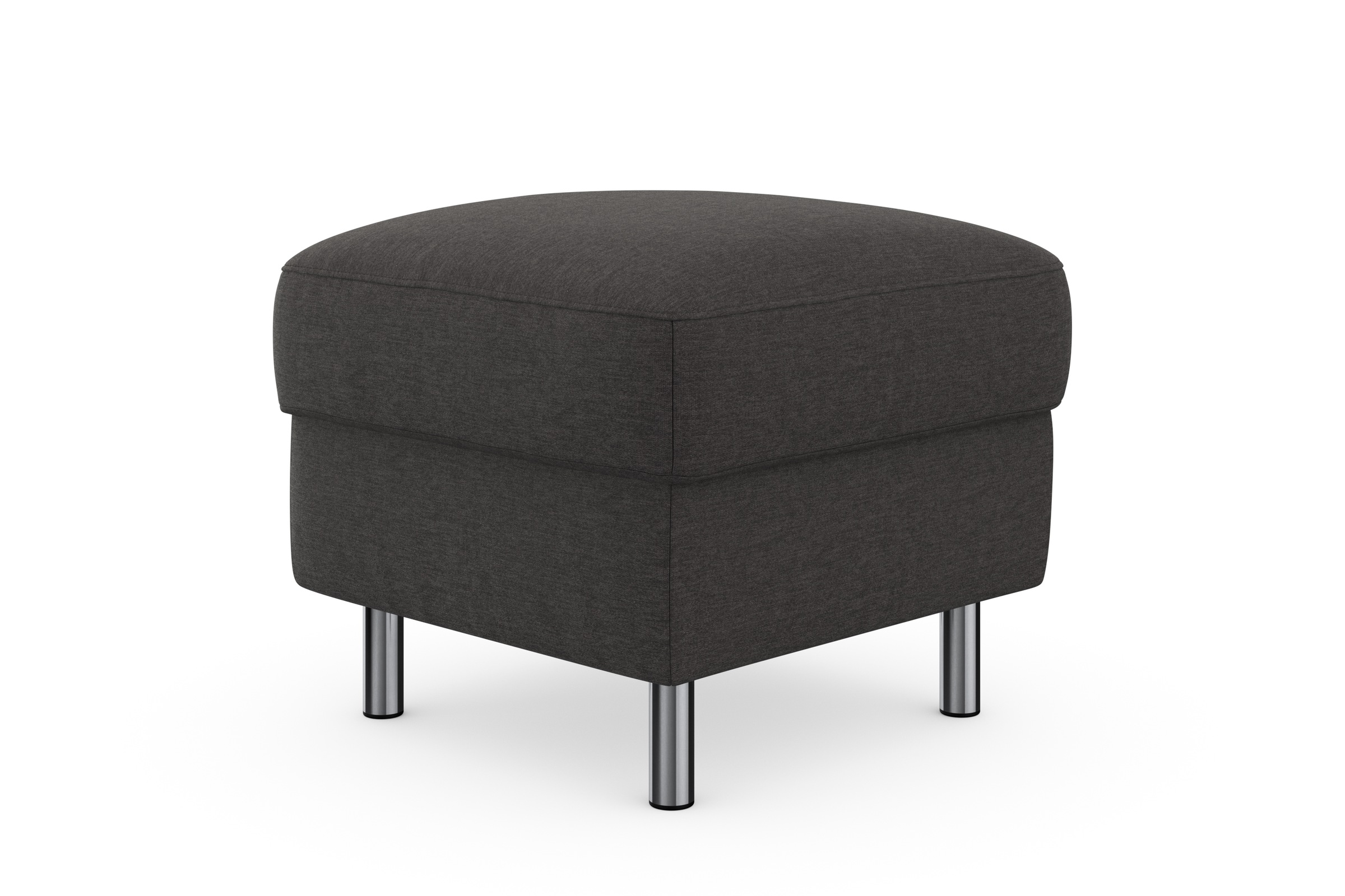 sit&more Stauraumhocker »Sinatra«, Sitzfläche ist abnehmbar, chromfarbene Metallfüße