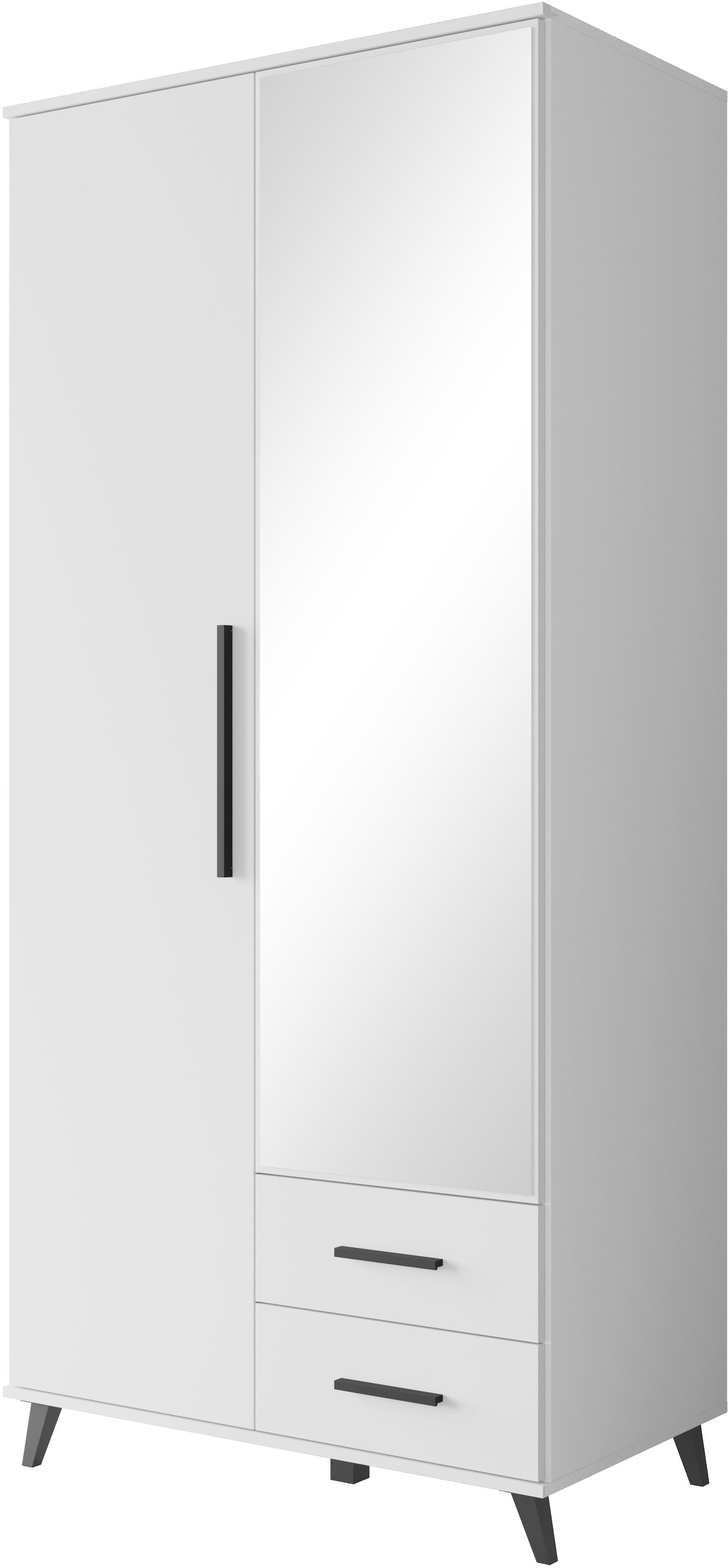 INOSIGN Kleiderschrank »Lagos, Garderobe«, (Packung, 1 St.), Moderner Drehtürenschrank, FSC-zertifiziert, Schlafzimmerschrank