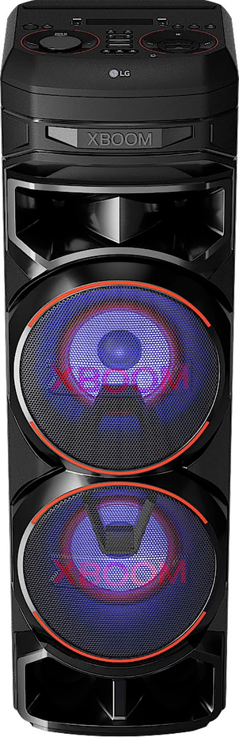 LG Party-Lautsprecher »XBOOM RNC9« Stereo (Bluetooth App-Steuerung Beleuchtungseffekte DJ-Funktionen Karaoke-fähig Lautstärkeregelung...