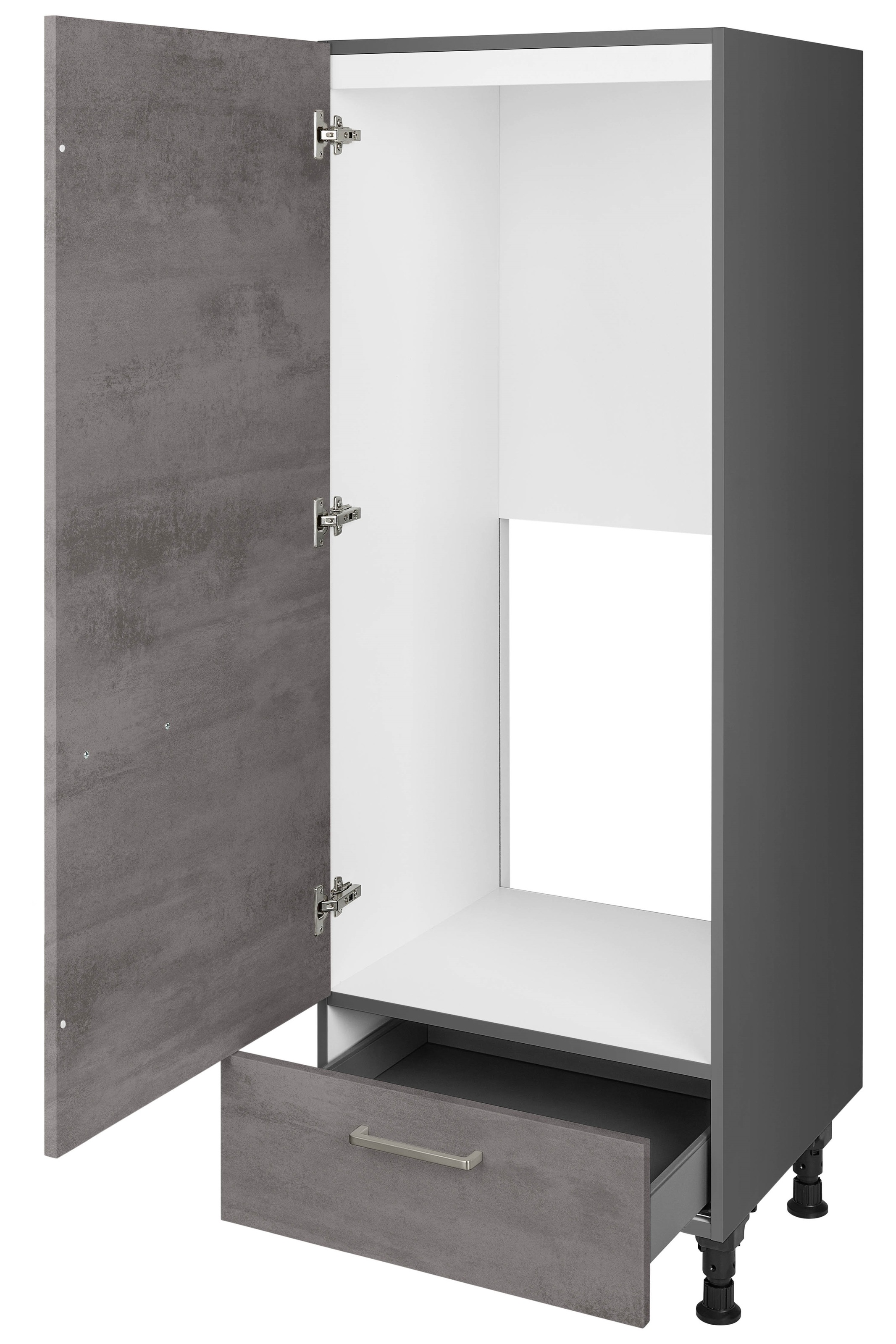 nobilia Kühlumbauschrank ""Riva", Ausrichtung wählbar, mit Schubkasten," vo günstig online kaufen