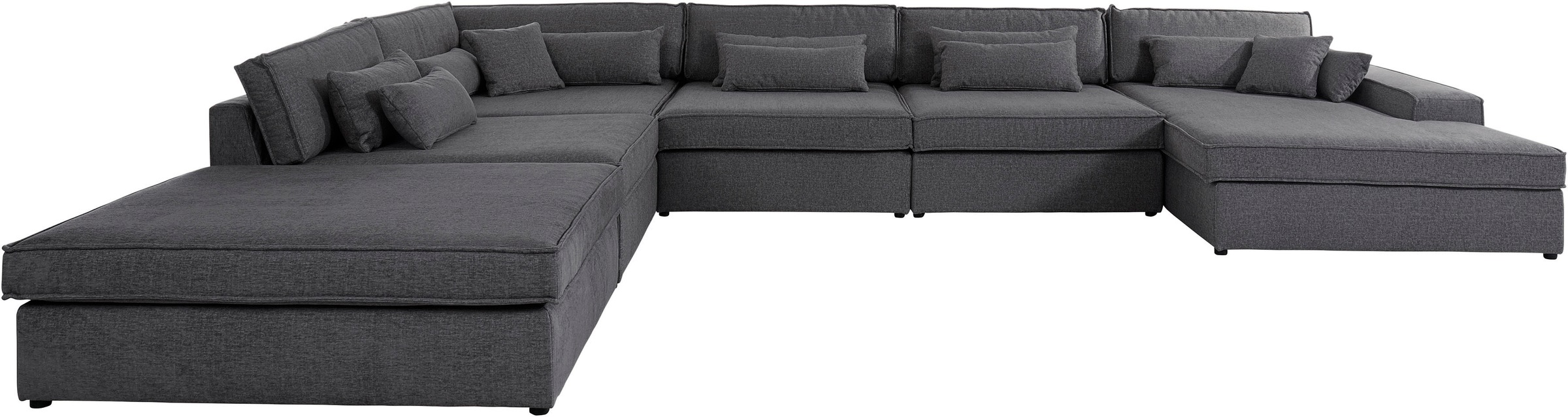 OTTO home Wohnlandschaft "Enid U-Form" 6 Teile, bestehend aus Modulen, in v günstig online kaufen