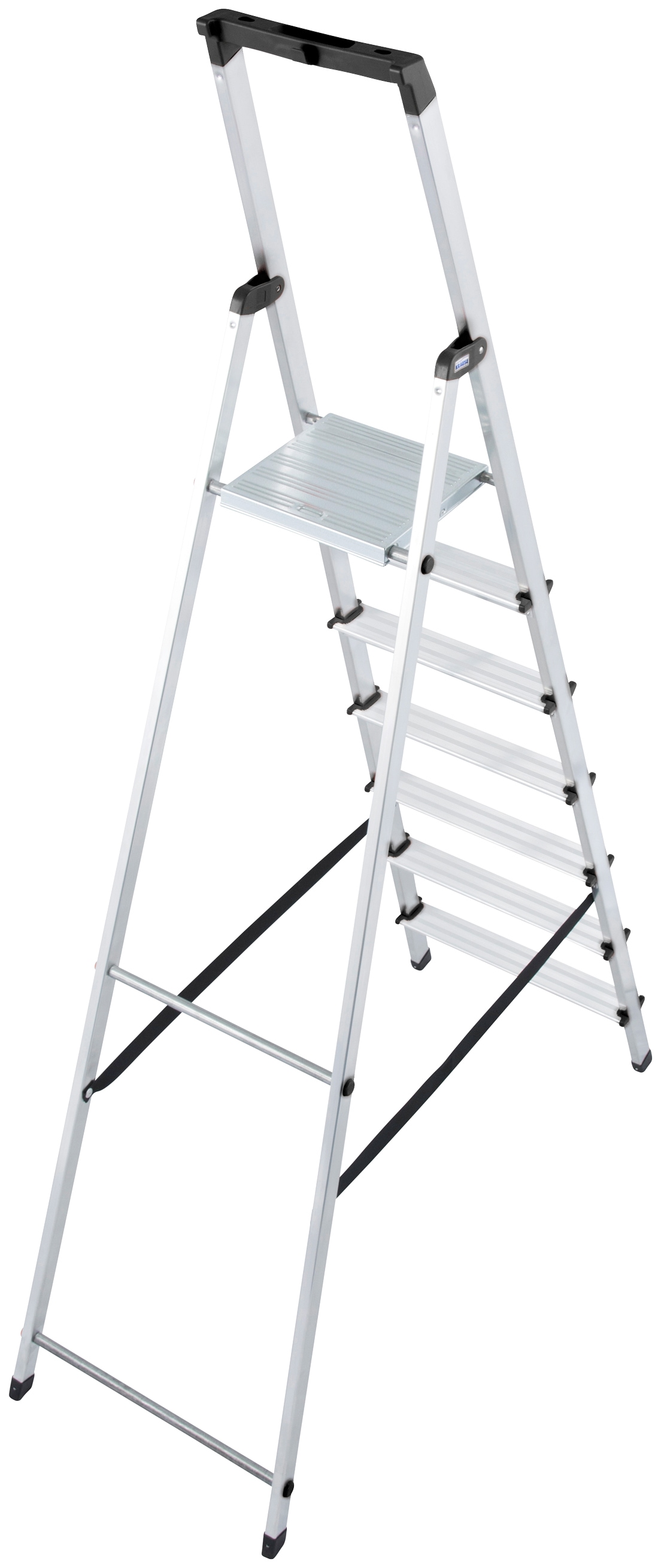 KRAUSE Stehleiter »Solidy«, Aluminium, 1x7 Stufen, Arbeitshöhe ca. 348 cm