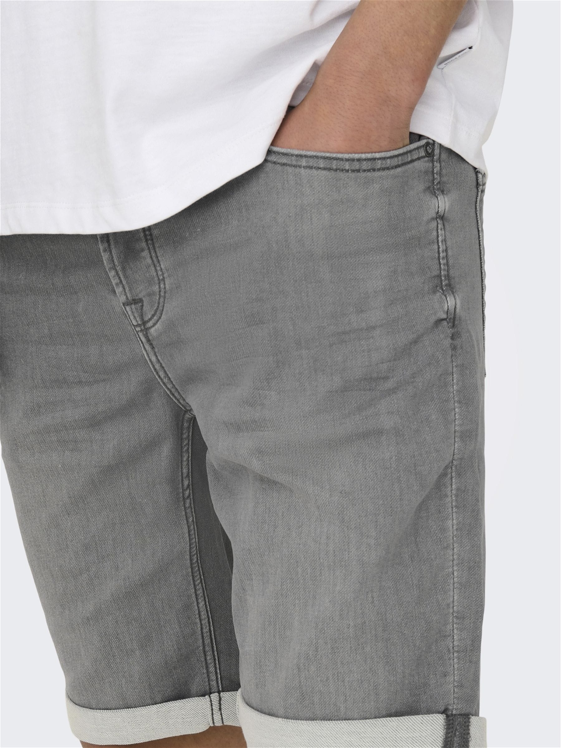 3. Bild von ONLY & SONS Jeansshorts »ONSPLY LIGHT BLUE 5189 SHORTS DNM NOOS«