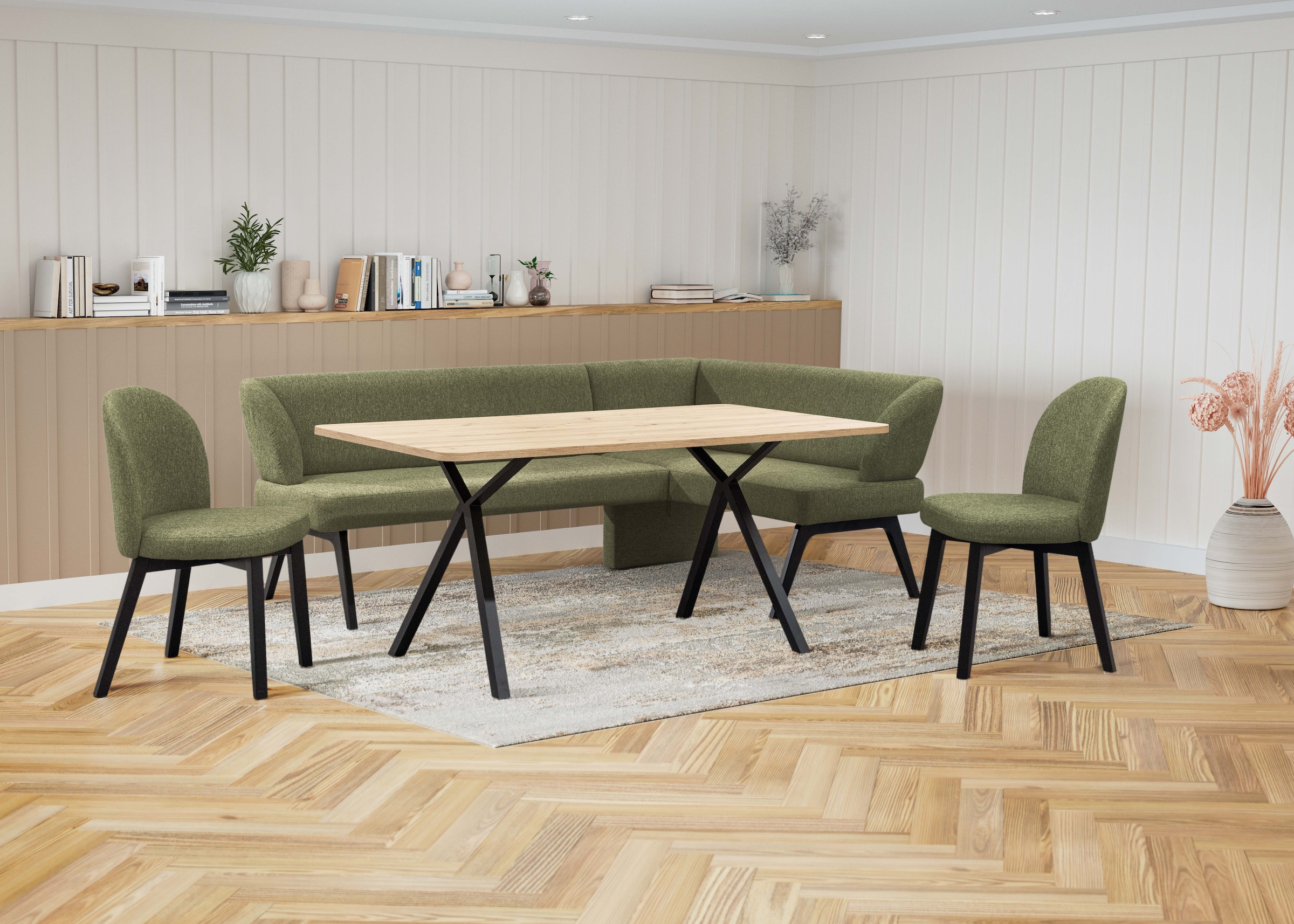 Home affaire Eckbankgruppe »Aretha Essecke, Sitzgruppe, Eckbank, Küchenbank günstig online kaufen