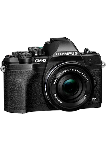 Olympus Systemkamera »E-M10 Mark IV«, M.Zuiko Digital ED 14‑42mm F3,5-5,6 EZ Pancake,... kaufen